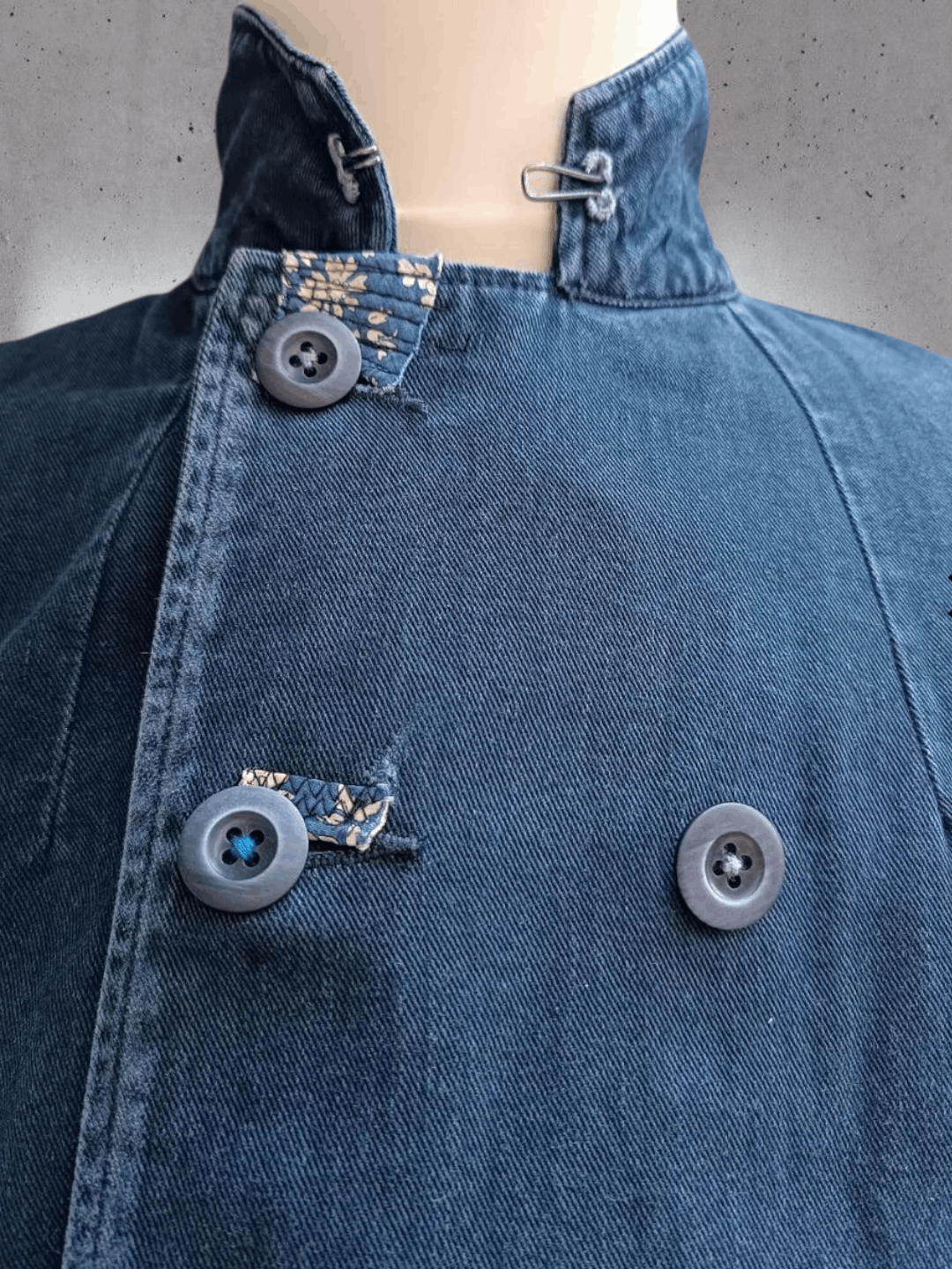 45rpm 45rpm Indigo Distressed Work Jacket Size US L / EU 52-54 / 3 - 2 Thumbnail