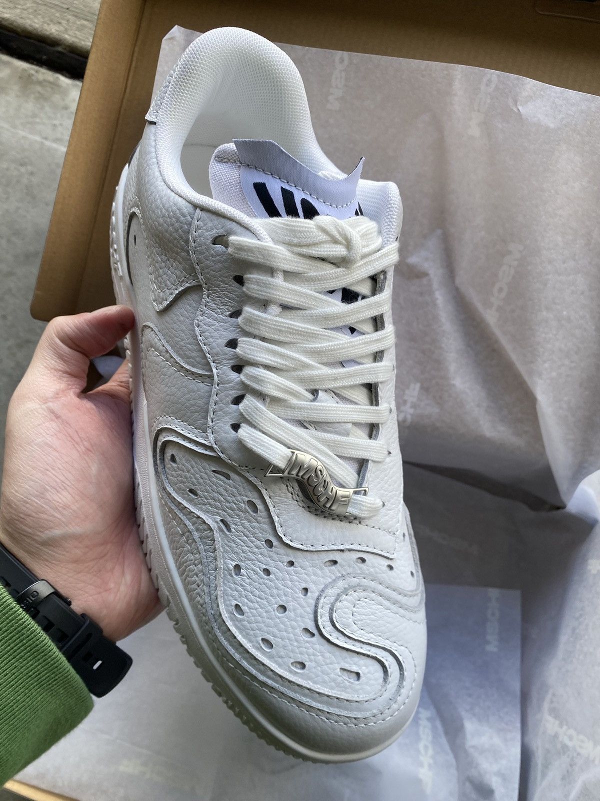 MSCHF MSCHF Super Normal Shoe 2 White Size US 7 / EU 40 - 2 Thumbnail