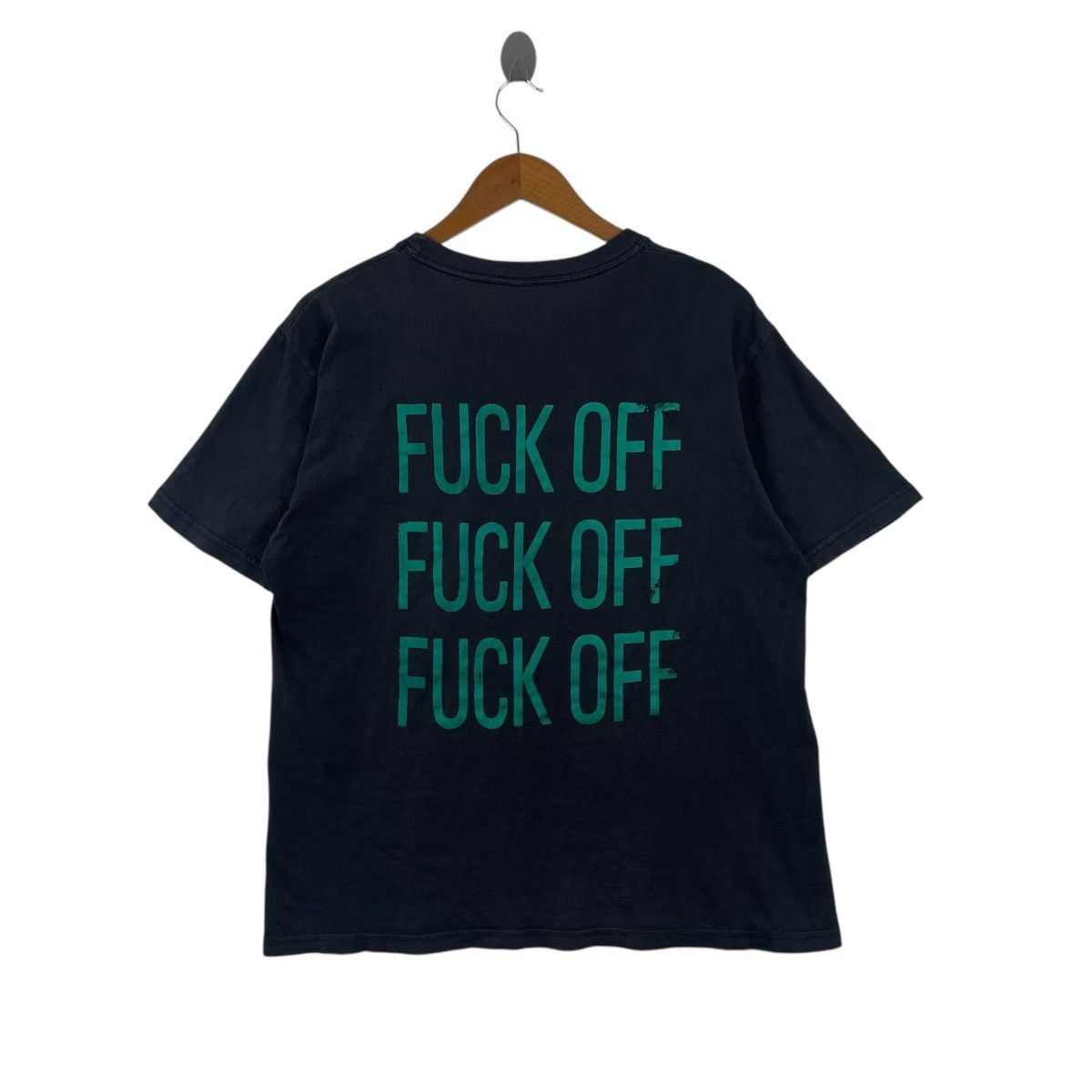 Other Vintage Fuckoff Tee Shirt Size US L / EU 52-54 / 3 - 3 Thumbnail