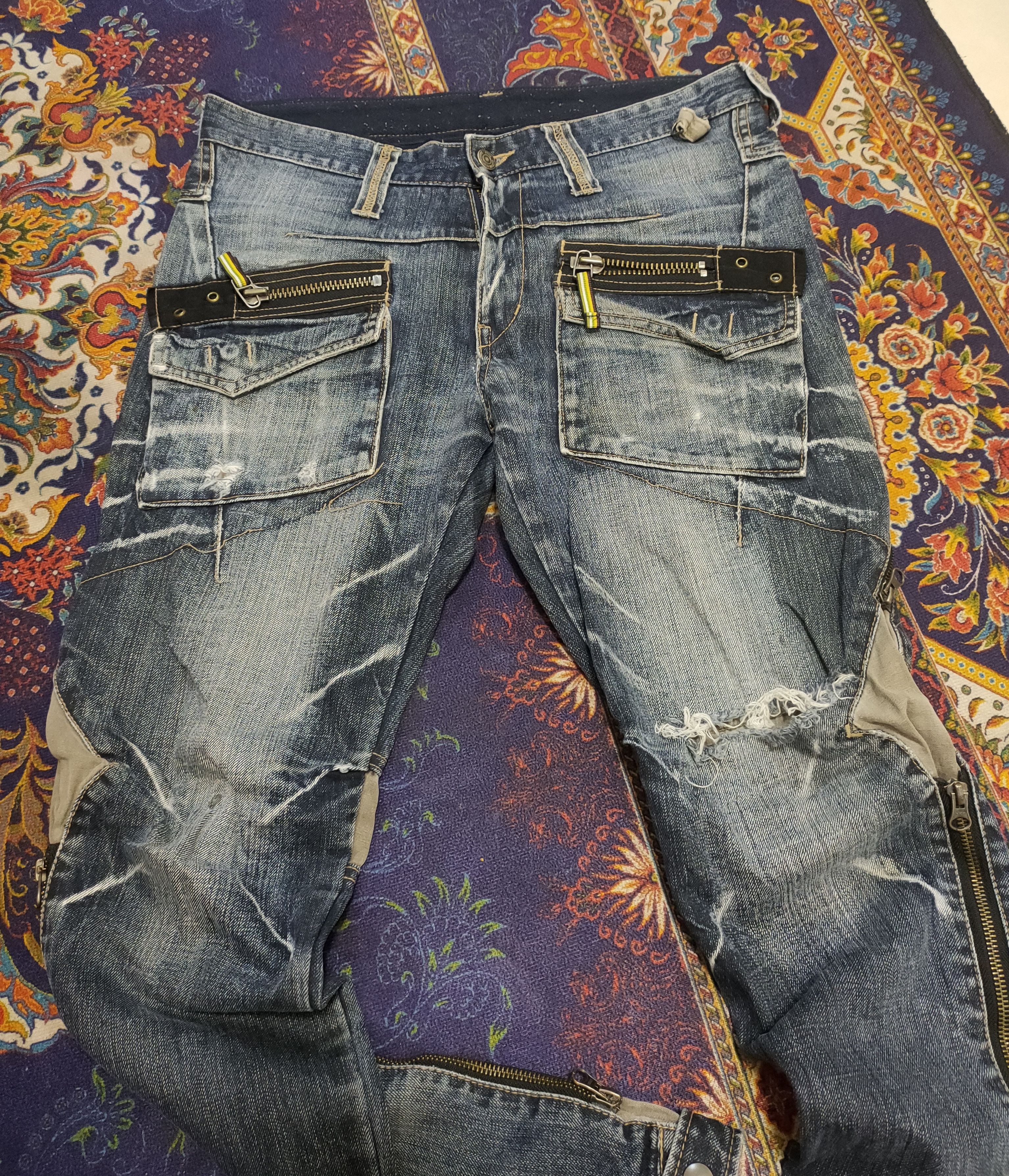 PPFM 🔥Flared🔥 PPFM Seditionaries Distressed Denim🔥 Size US 32 / EU 48 - 8 Thumbnail