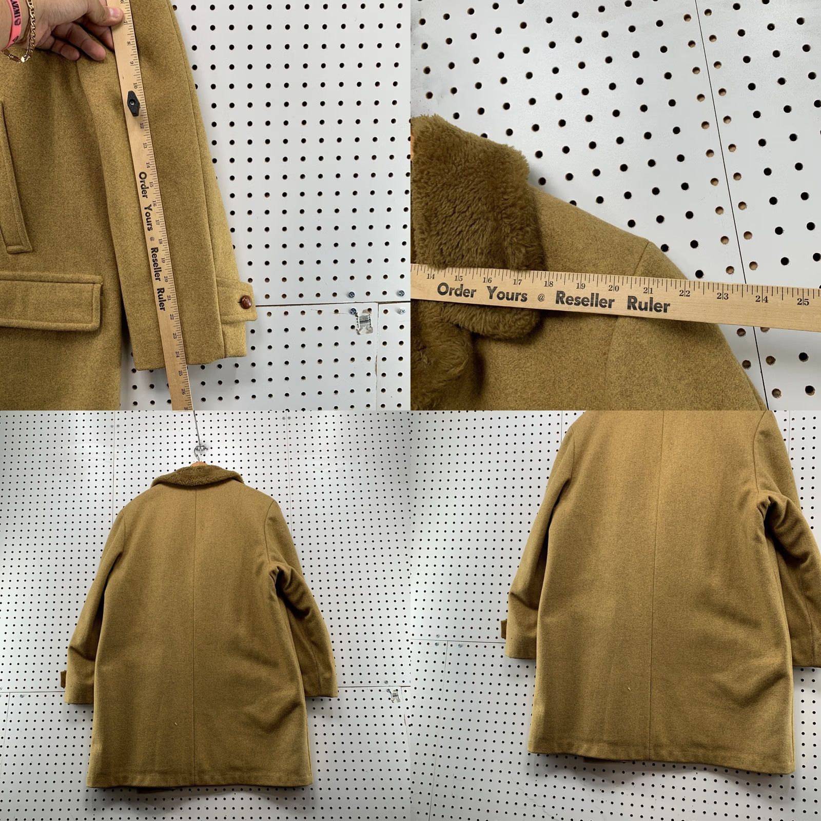 Marlboro VINTAGE Zero King Wool Coat Mens 42 Brown Wind Water Repellent Marlboro Man USA Coat Mens 42 Brown Wool Black? Size US XS / EU 42 / 0 - 9 Thumbnail