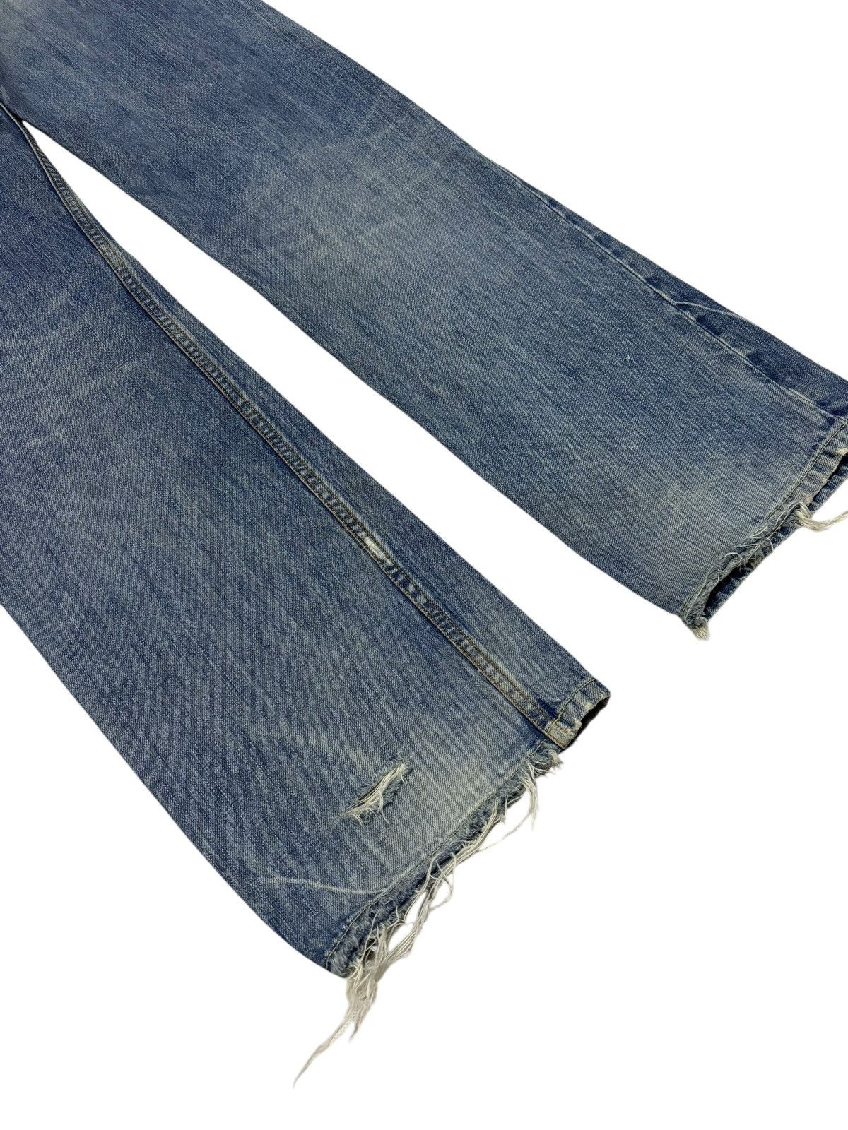 Diesel 90s Vtg Diesel Viker Distressed Blue Washed Jeans Size US 34 / EU 50 - 7 Thumbnail