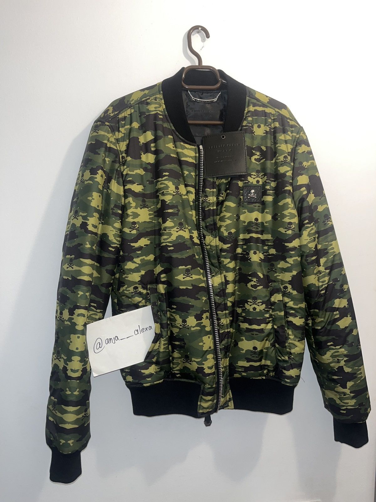 Philipp Plein Phillip Plein Camougreen bomber jacket Size US M / EU 48-50 / 2 - 1 Thumbnail