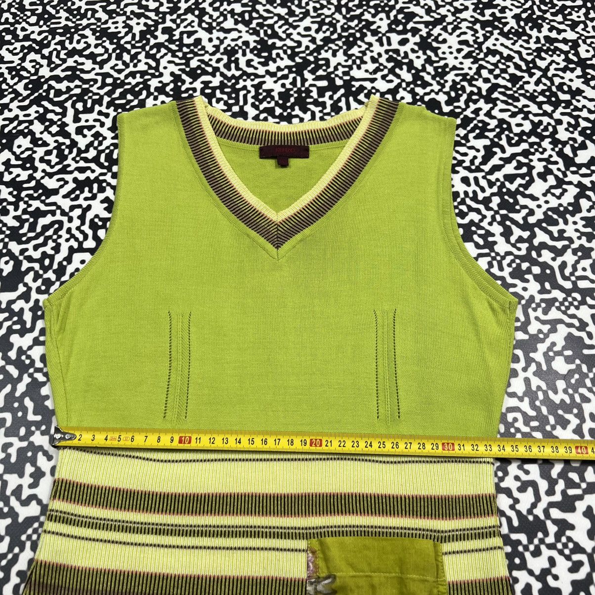 Kenzo Vintage Y2K Kenzo Luxury Retro Style Floral Casual Tank Top Size S / US 4 / IT 40 - 18 Thumbnail