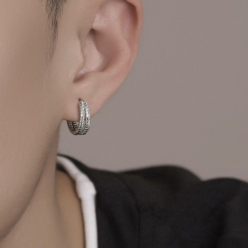 Jewelry Matchless Earrings One Pairs Chrome Jewelry Size ONE SIZE - 1 Thumbnail