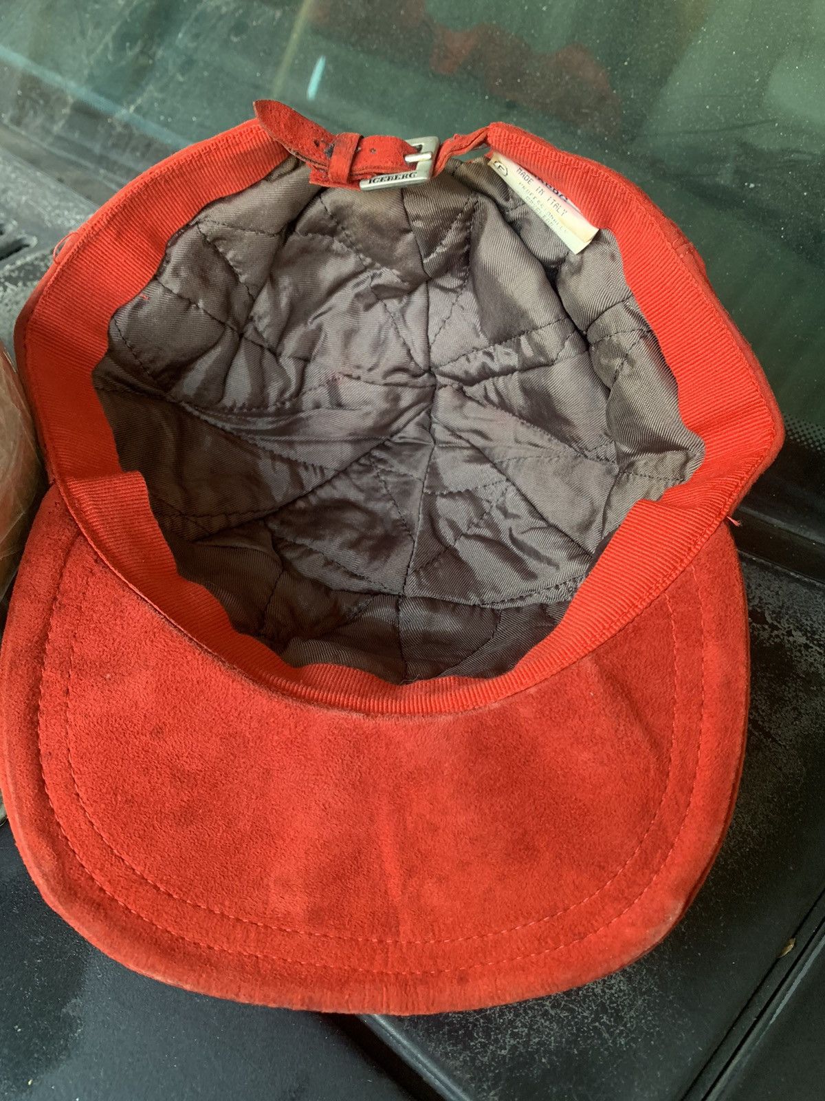 Iceberg × Leather × Vintage Vintage iceberg leather hat Size ONE SIZE - 9 Thumbnail