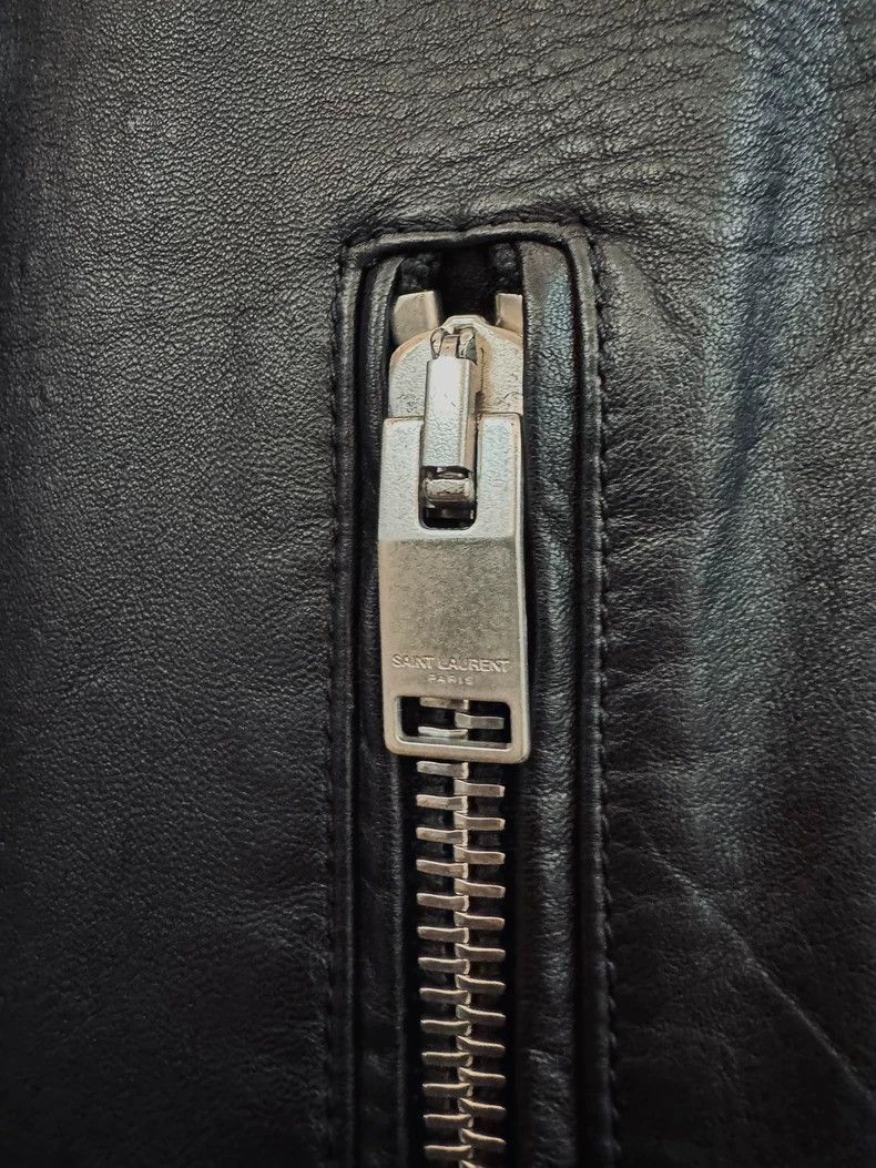 Saint Laurent Paris Saint Laurent Shark L01 Leather Jacket-2505 Size US L / EU 52-54 / 3 - 6 Thumbnail