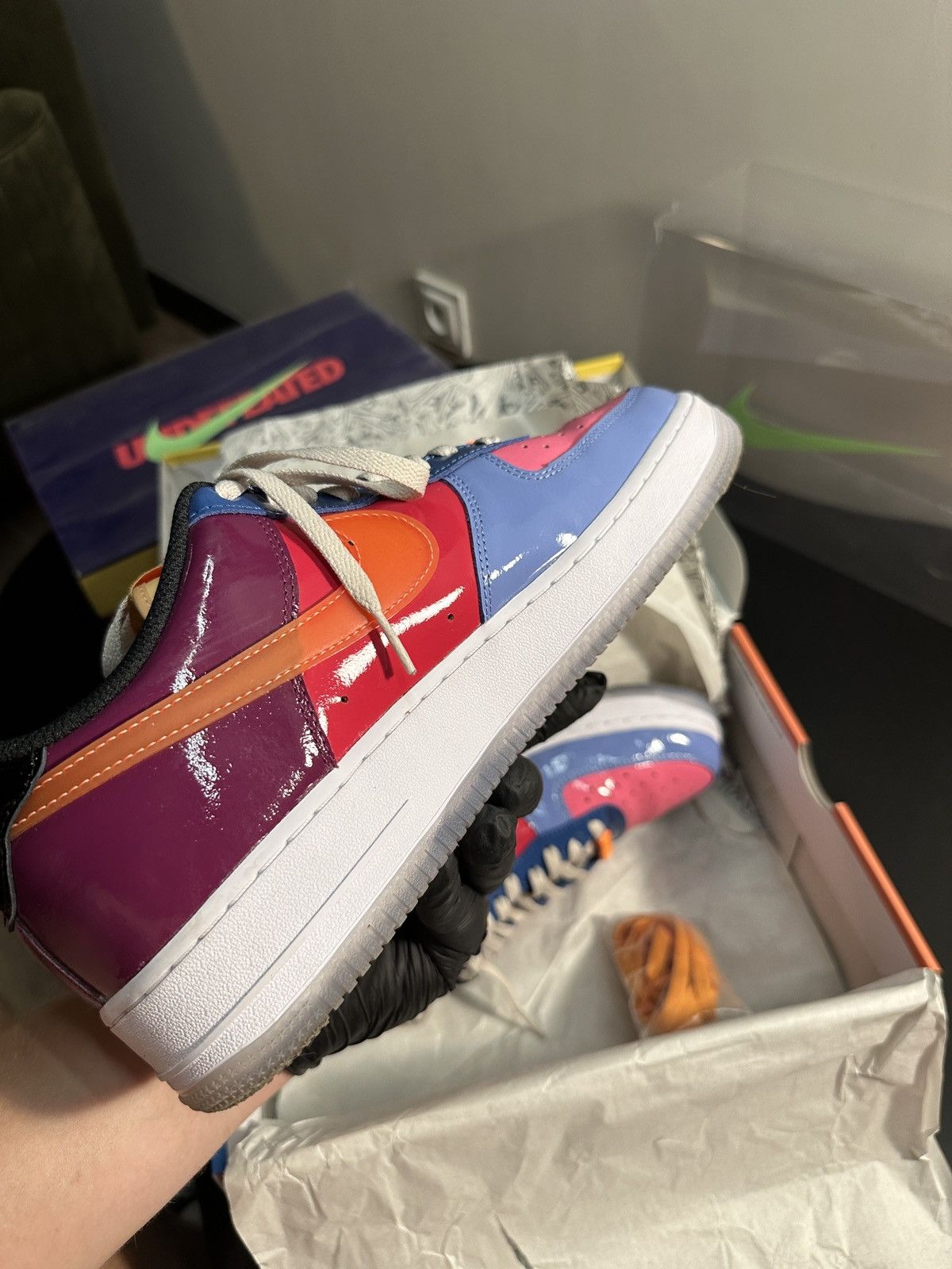 Nike × Underated Nike Air Force 1 Low SP x Undefeated Size US 10.5 / EU 43-44 - 3 Thumbnail