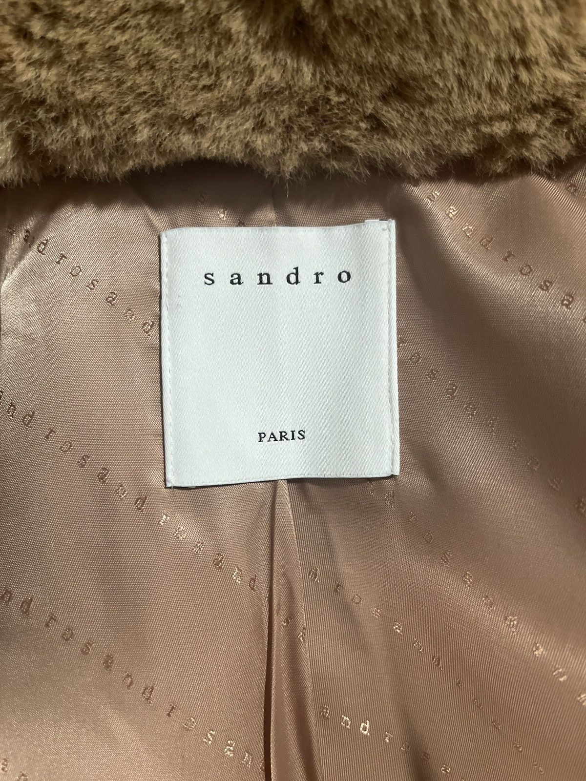Sandro Sandro faux fur hooded coat Size XS / US 0-2 / IT 36-38 - 4 Thumbnail