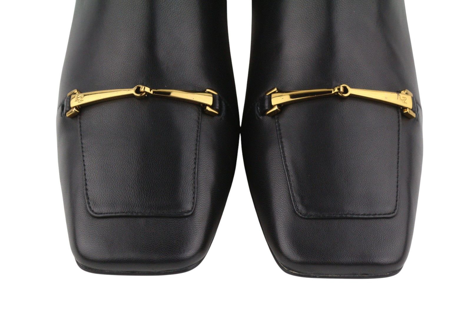 Other LOLA CRUZ LOREY EU41 Black Leather Square Toe Ankle 87546 Size US 10 / IT 40 - 5 Thumbnail