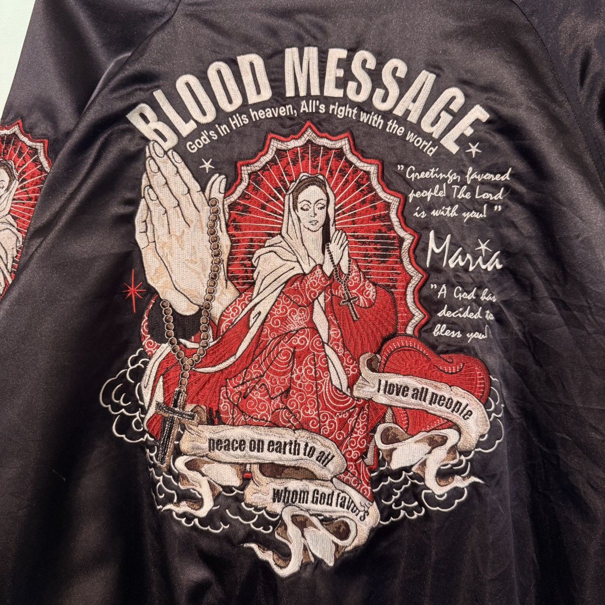 Tedman Blood Message Reversible Bomber Archive by Tedman Size US L / EU 52-54 / 3 - 8 Thumbnail