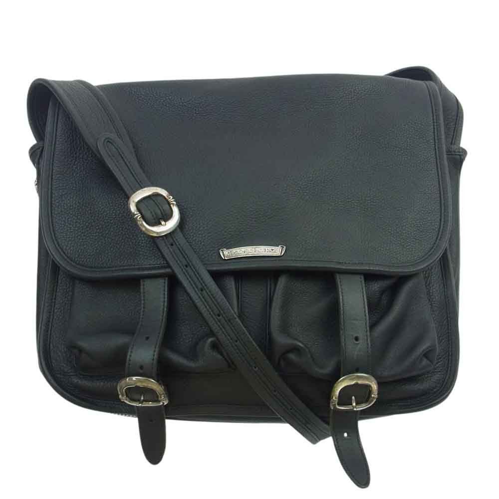 image of Chrome Hearts Gunslinger Shoulder Bag in Black, Men's
