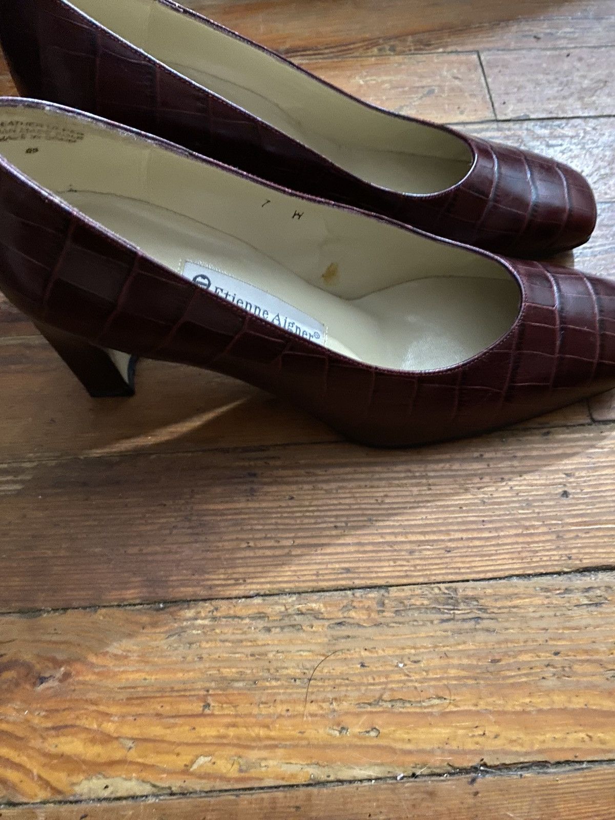 Etienne Aigner Vintage Etienne Aigner heels 7W Size US 7 / IT 37 - 3 Thumbnail