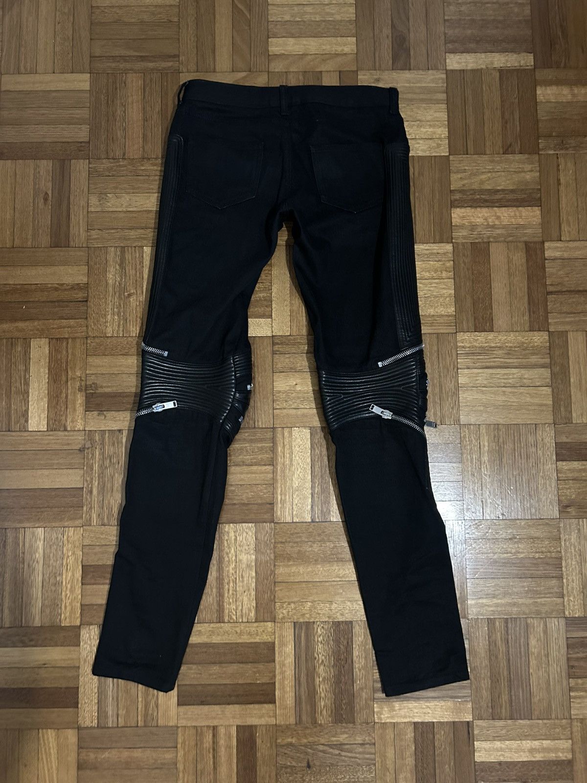Saint Laurent Paris Saint laurent paris moto denim Size US 30 / EU 46 - 2 Thumbnail