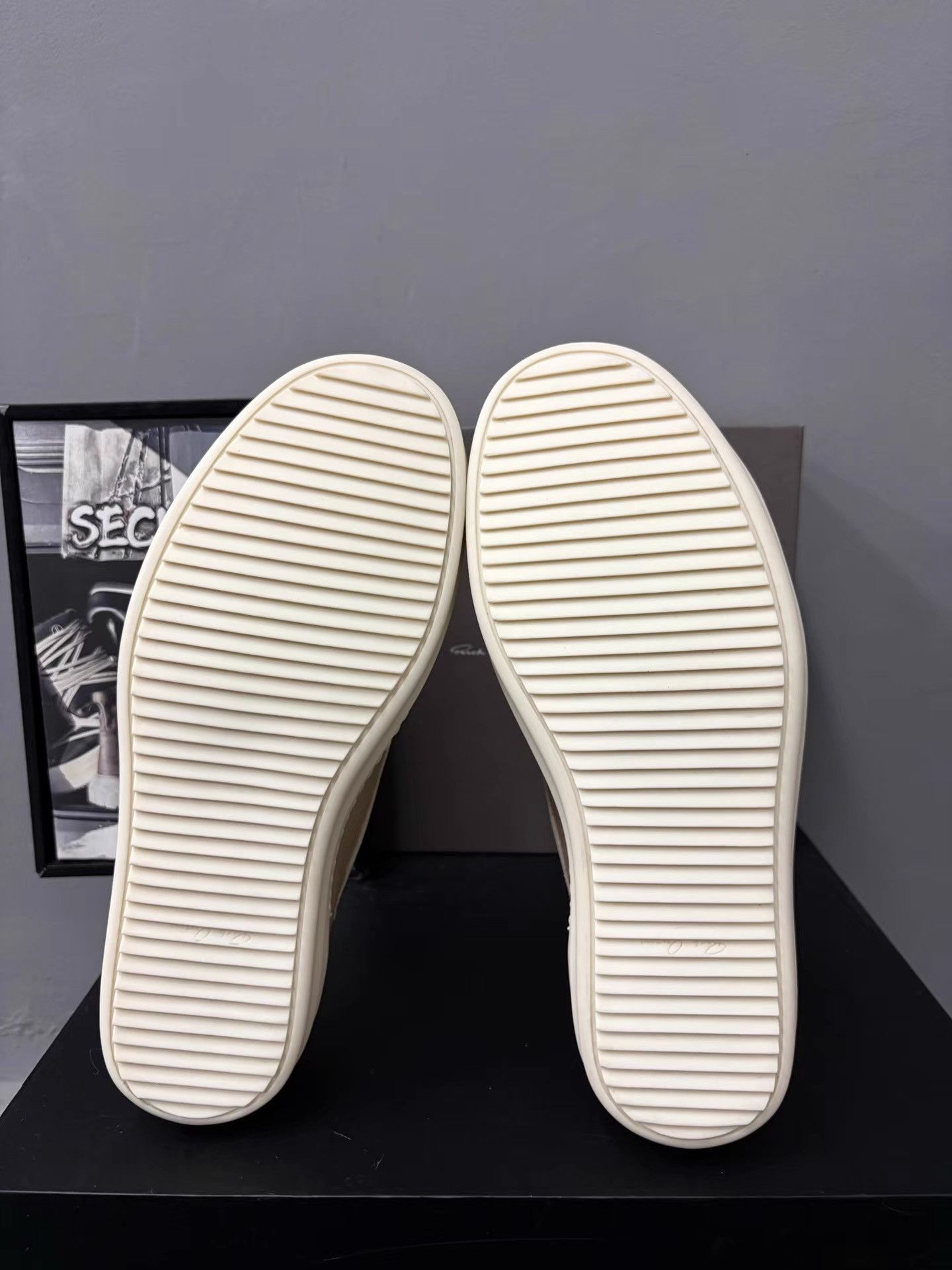 Rick Owens Rick Owens 25SS Ginger Yellow Leather Low-Tops K34 Size US 8 / EU 41 - 8 Thumbnail