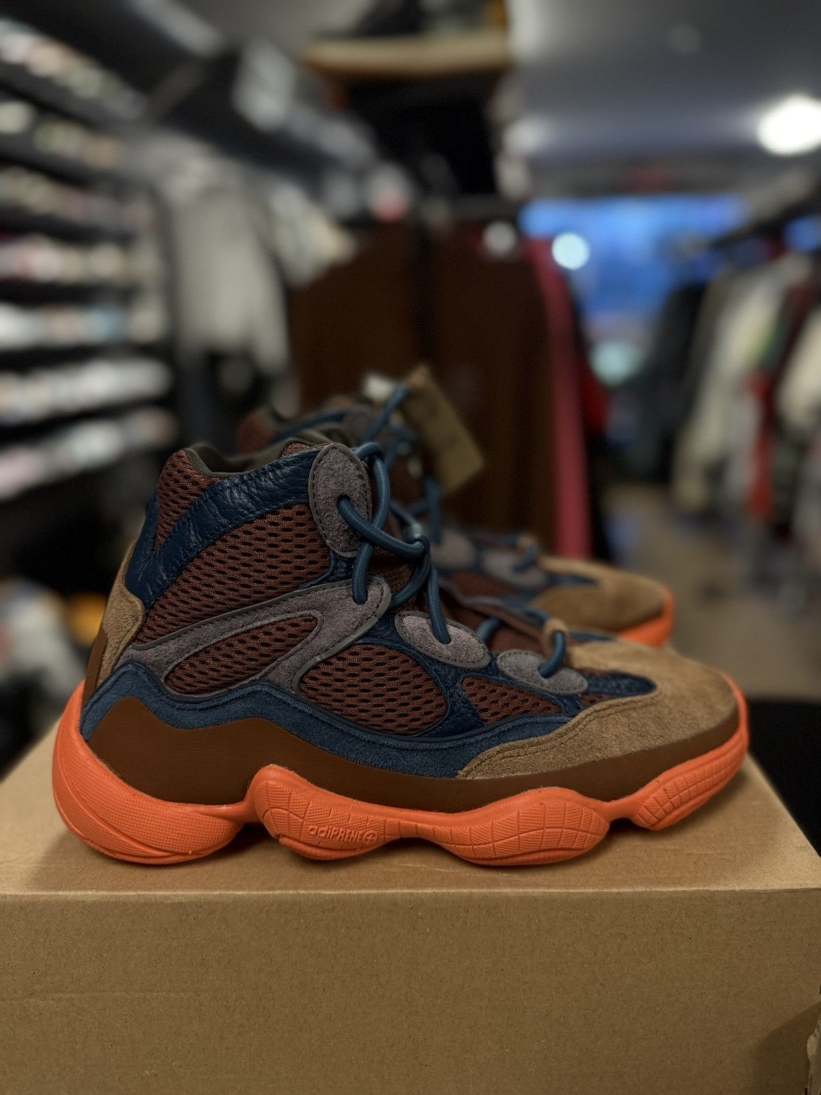 Adidas × Yeezy Yeezy Adidas 500 Tactile Orange Size 7.5 (NEW) Size US 7.5 / EU 40-41 - 1 Thumbnail