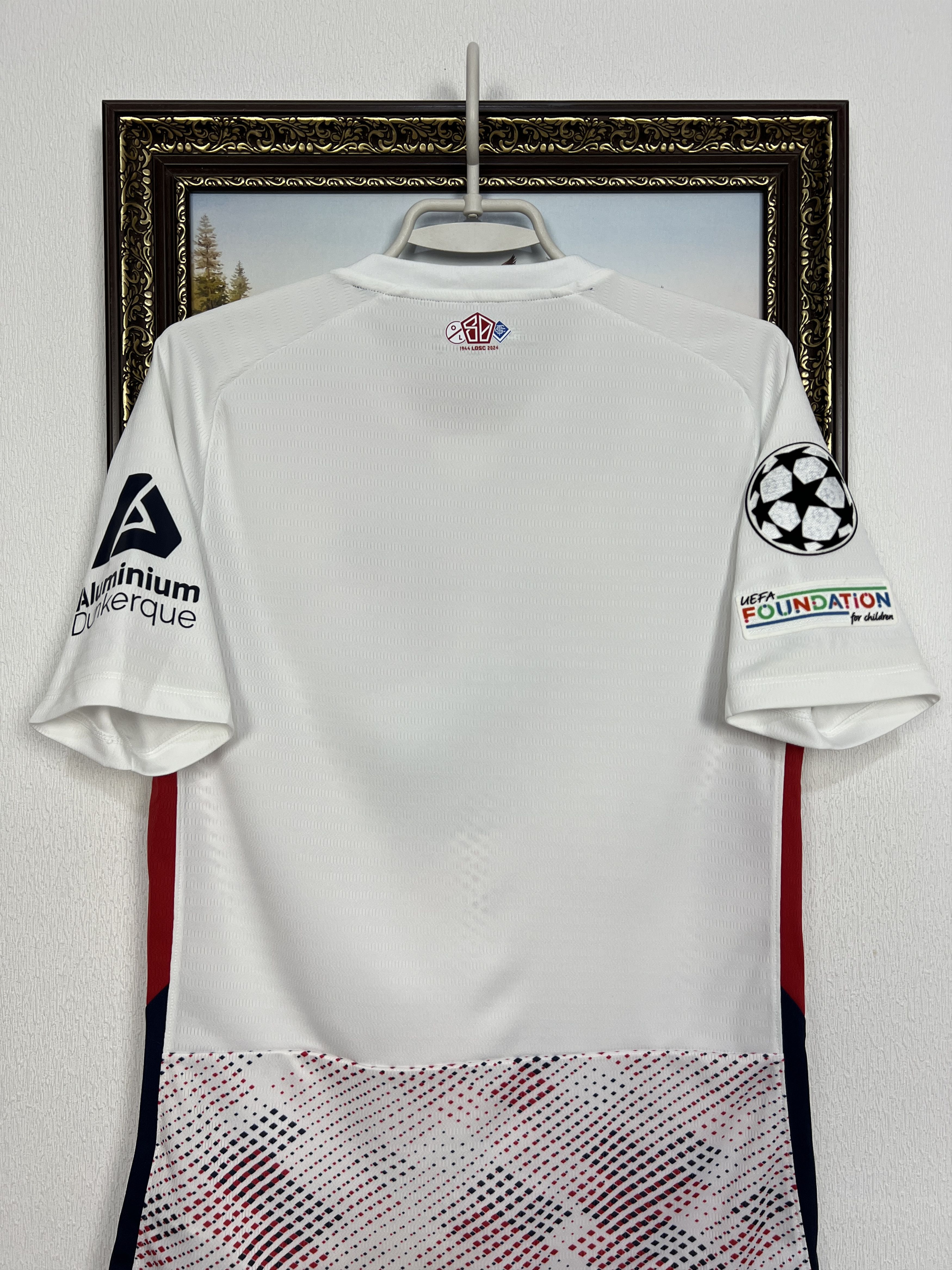 Nike Lille football shirt Soccer Nike White Jersey Mens Trikot Size US L / EU 52-54 / 3 - 10 Thumbnail