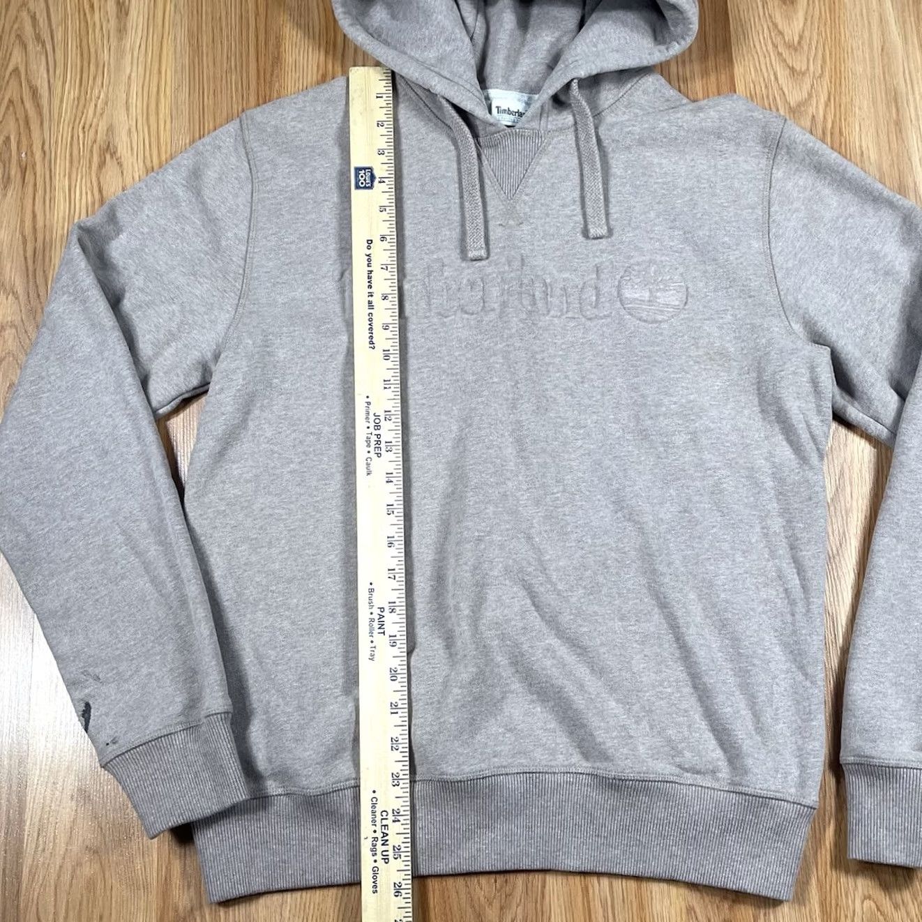 Timberland Timberland Hoodie Mens M Gray Pullover Cotton Polyester Knit Sweatshirt Size US M / EU 48-50 / 2 - 5 Thumbnail