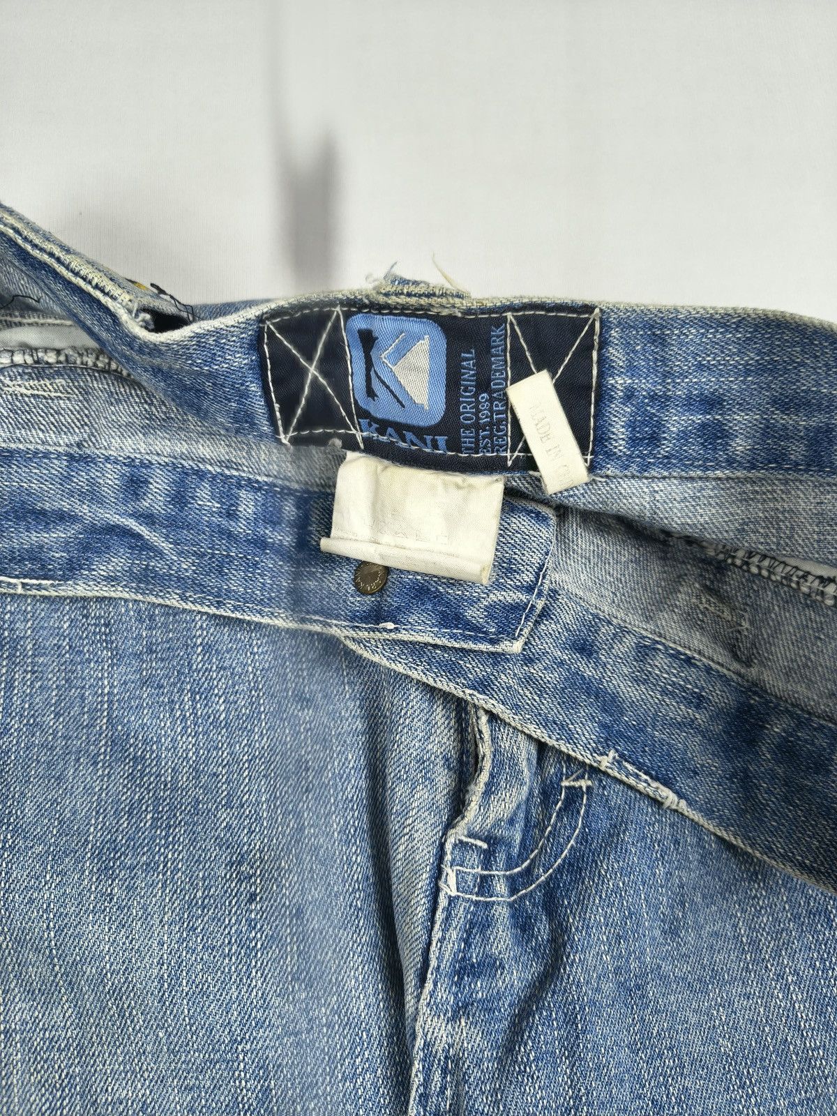 Karl Kani Karl Kani Rare Limited Edition Biker Patchwork Y2K Jean(067) Size US 34 / EU 50 - 15 Thumbnail