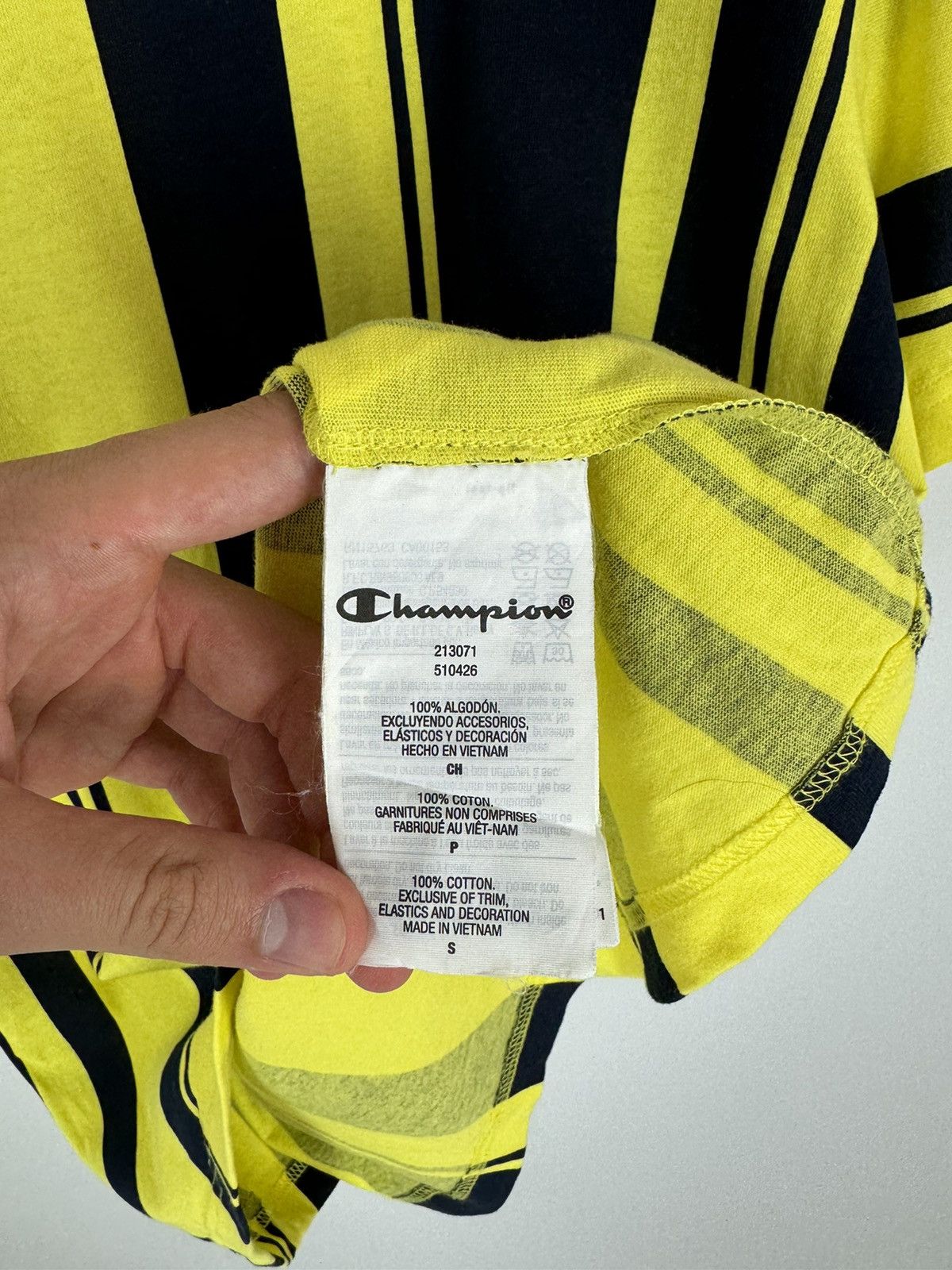Champion Champion Basic Striped T-Shirt Size US S / EU 44-46 / 1 - 6 Thumbnail