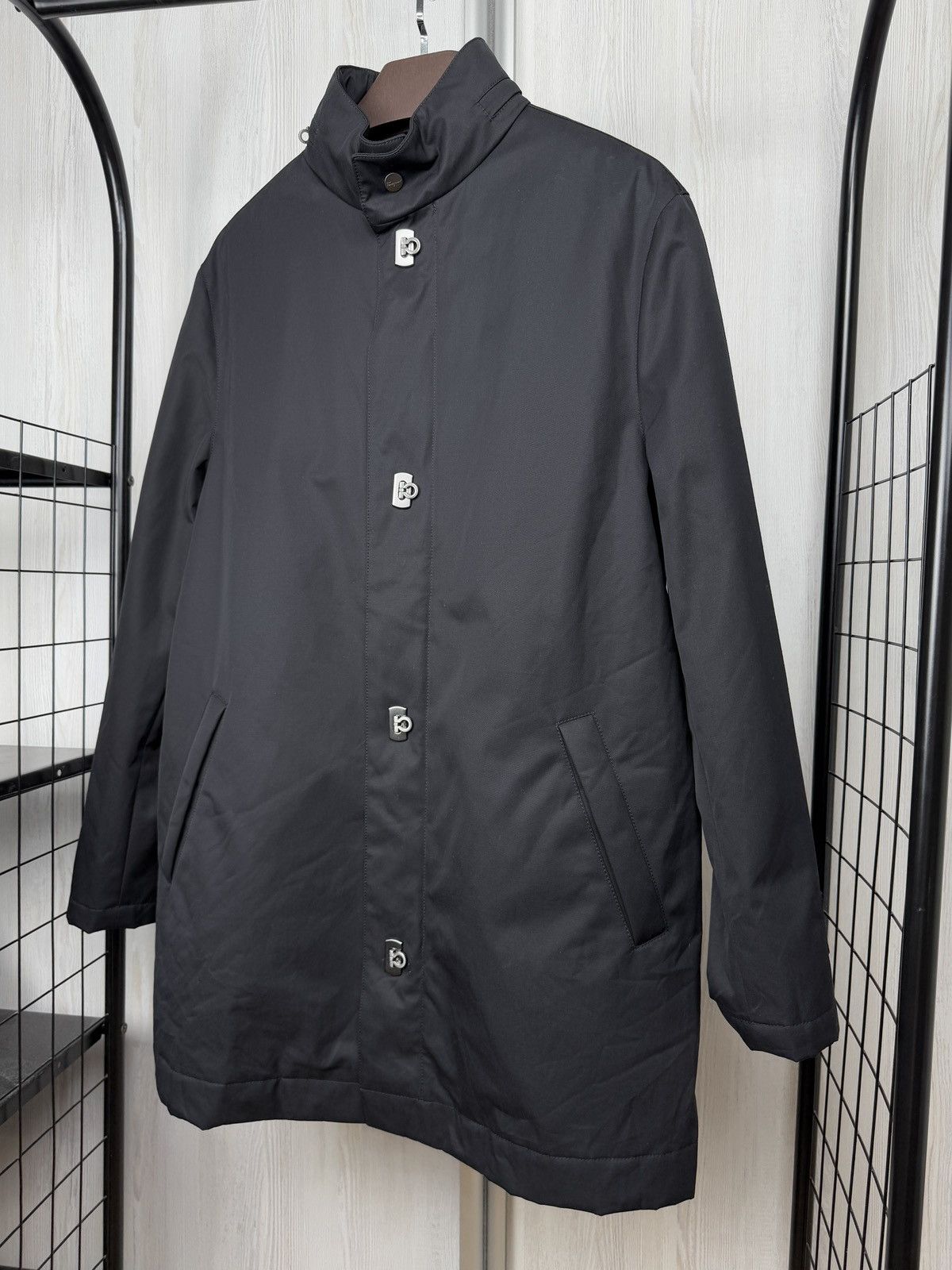 Salvatore Ferragamo Salvatore Ferragamo Winterproof Coat Cotton Filled Hooded 48 Size US M / EU 48-50 / 2 - 5 Thumbnail