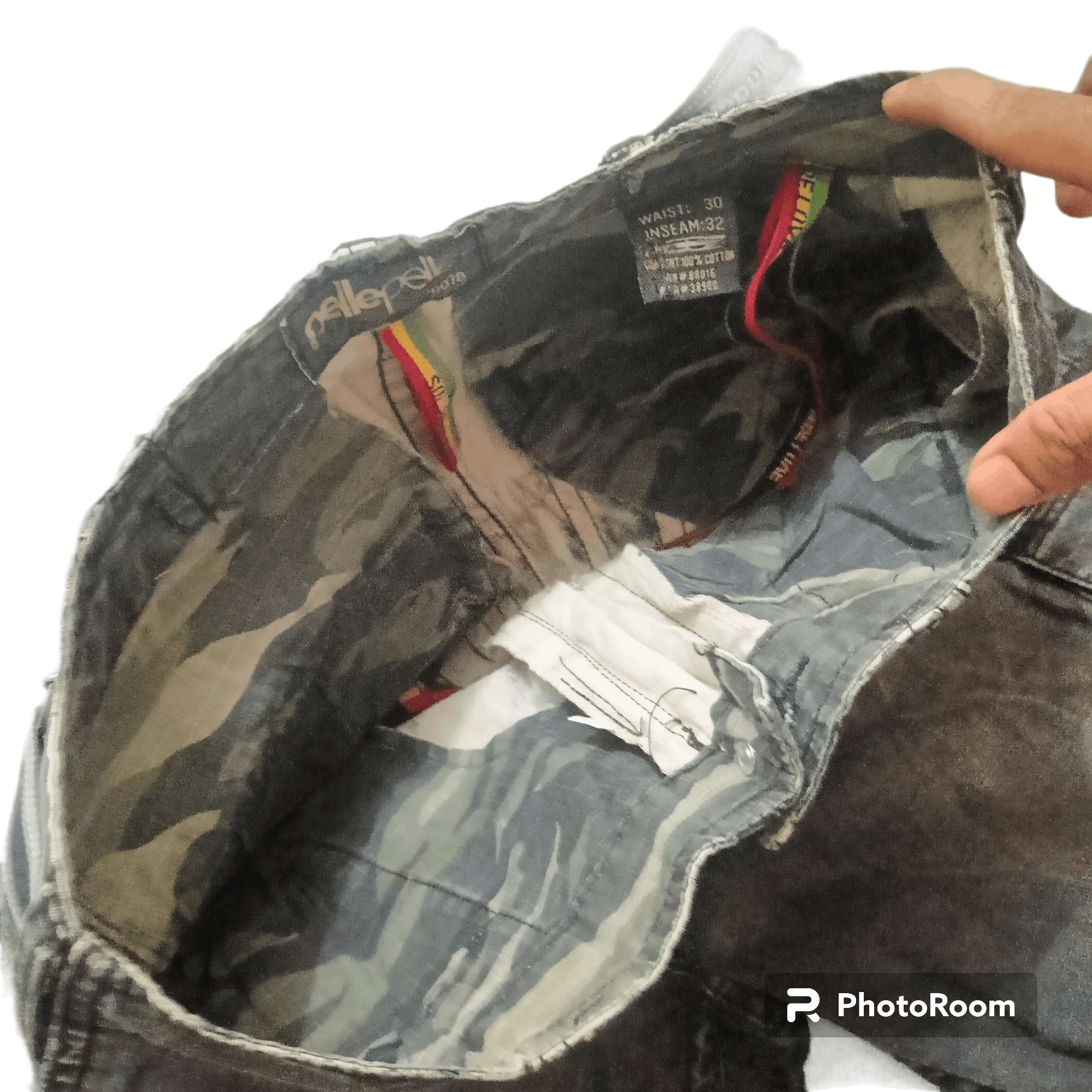 Marc Buchanan × Pelle Pelle Distressed Pelle Pelle Cargo Tactical Bondage Pants Size US 30 / EU 46 - 8 Thumbnail