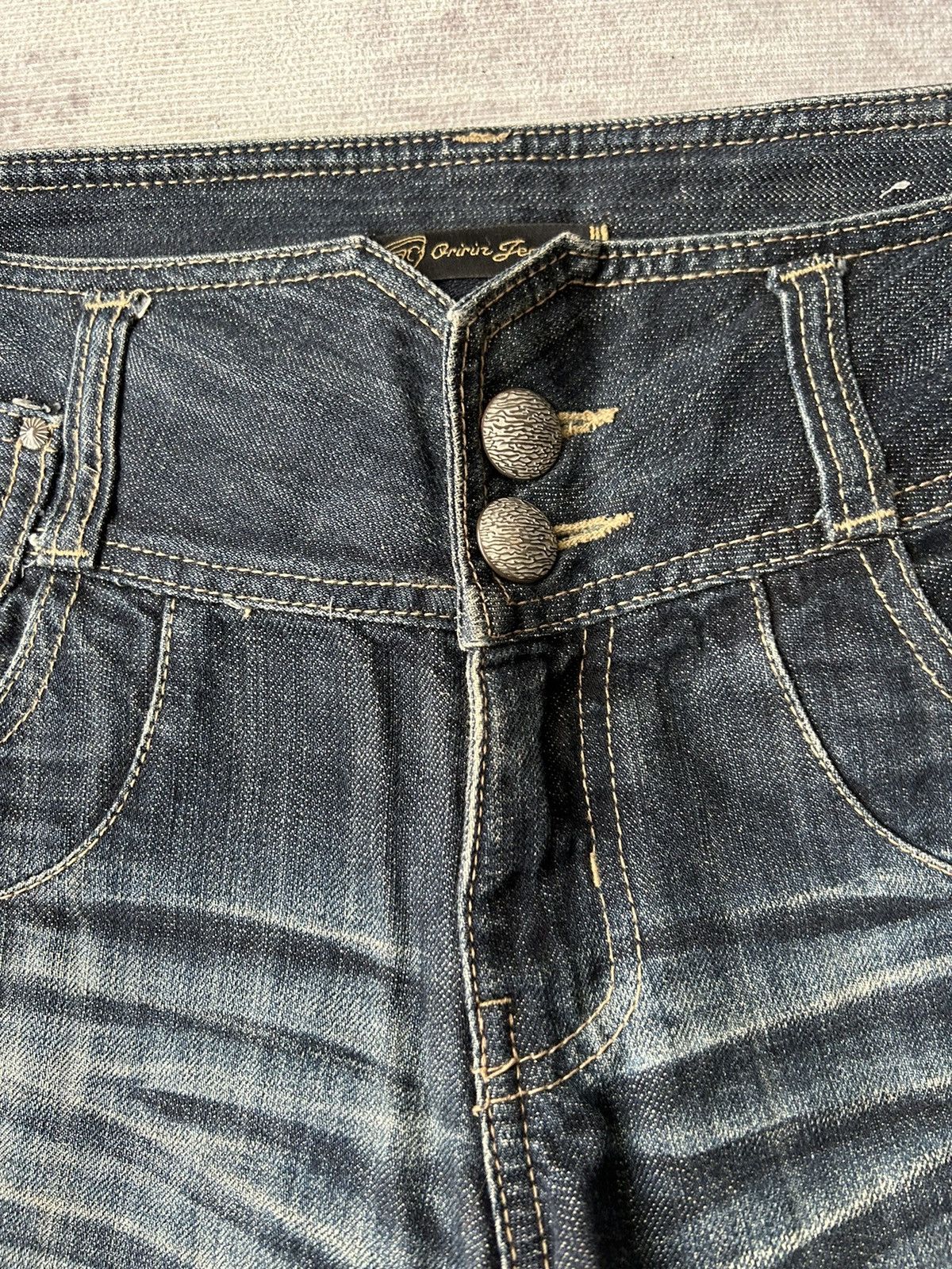 If Six Was Nine SUPER FLARED❗️ Bootcut Oririn Jeans Size US 29 - 7 Thumbnail