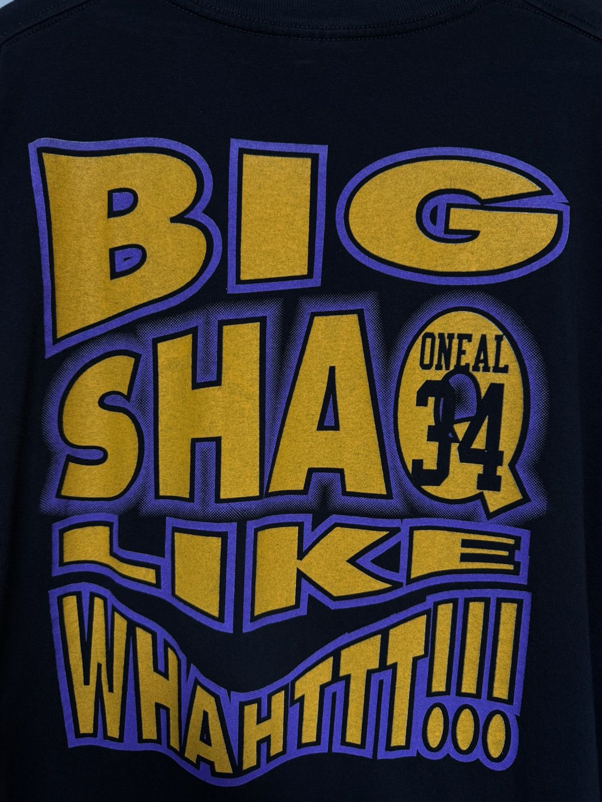 NBA 90’s Vintage Lakers Shaq MVP Tee Shirt 2XL Size US XXL / EU 58 / 5 - 5 Thumbnail