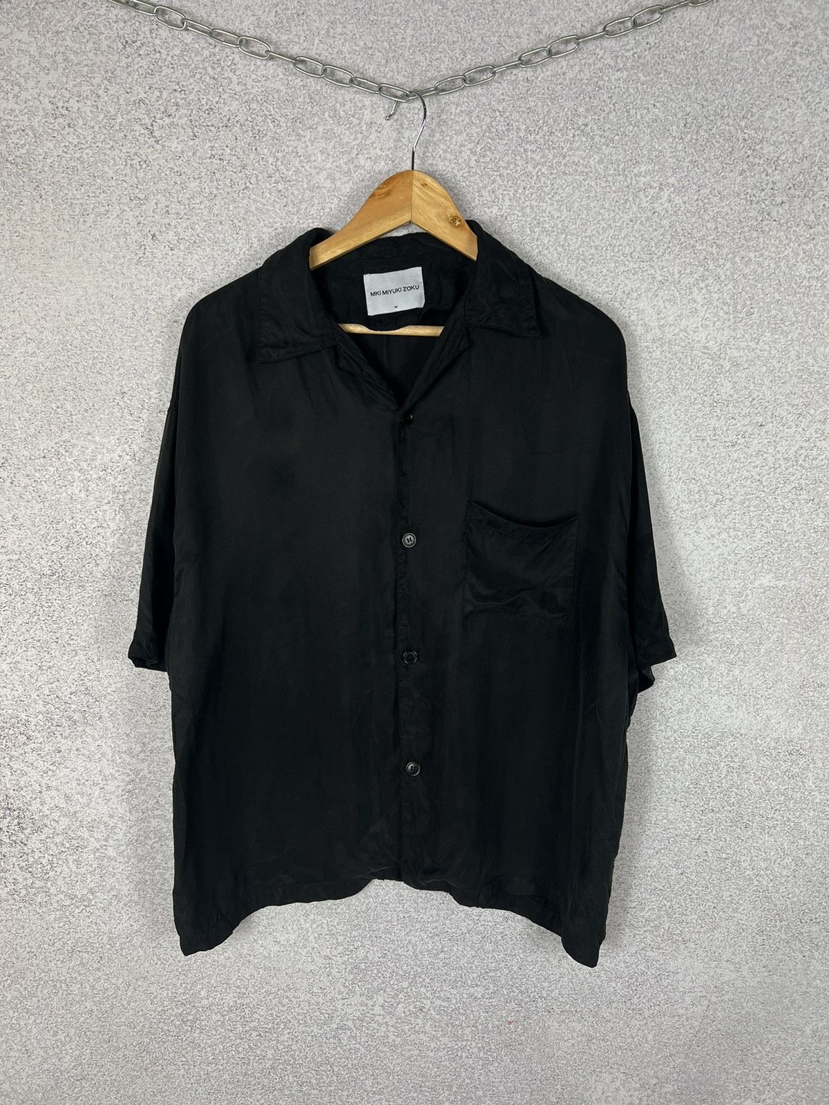 Japanese Brand × Mki Miyuki Zoku Avant-Garde MKI MIYUKI ZOKU Oversized Shirt Button Up Size US M / EU 48-50 / 2 - 1 Thumbnail
