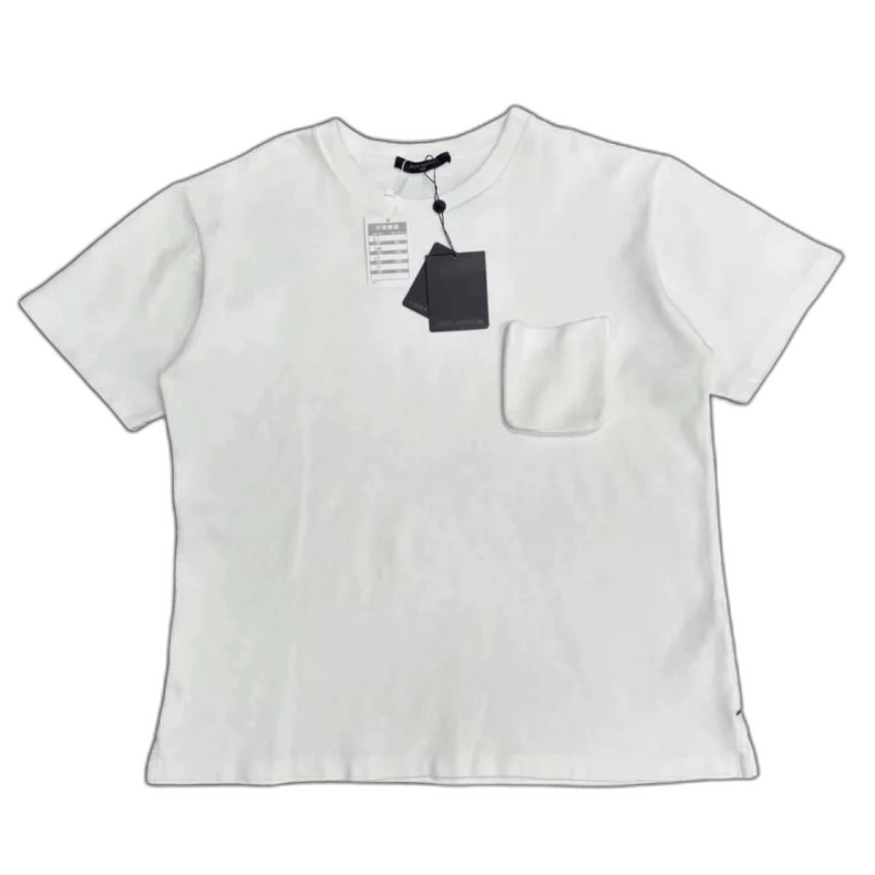 Louis Vuitton Louis Vuitton White Pocket Logo Short Sleeve Shirt-yf Size US M / EU 48-50 / 2 - 1 Thumbnail