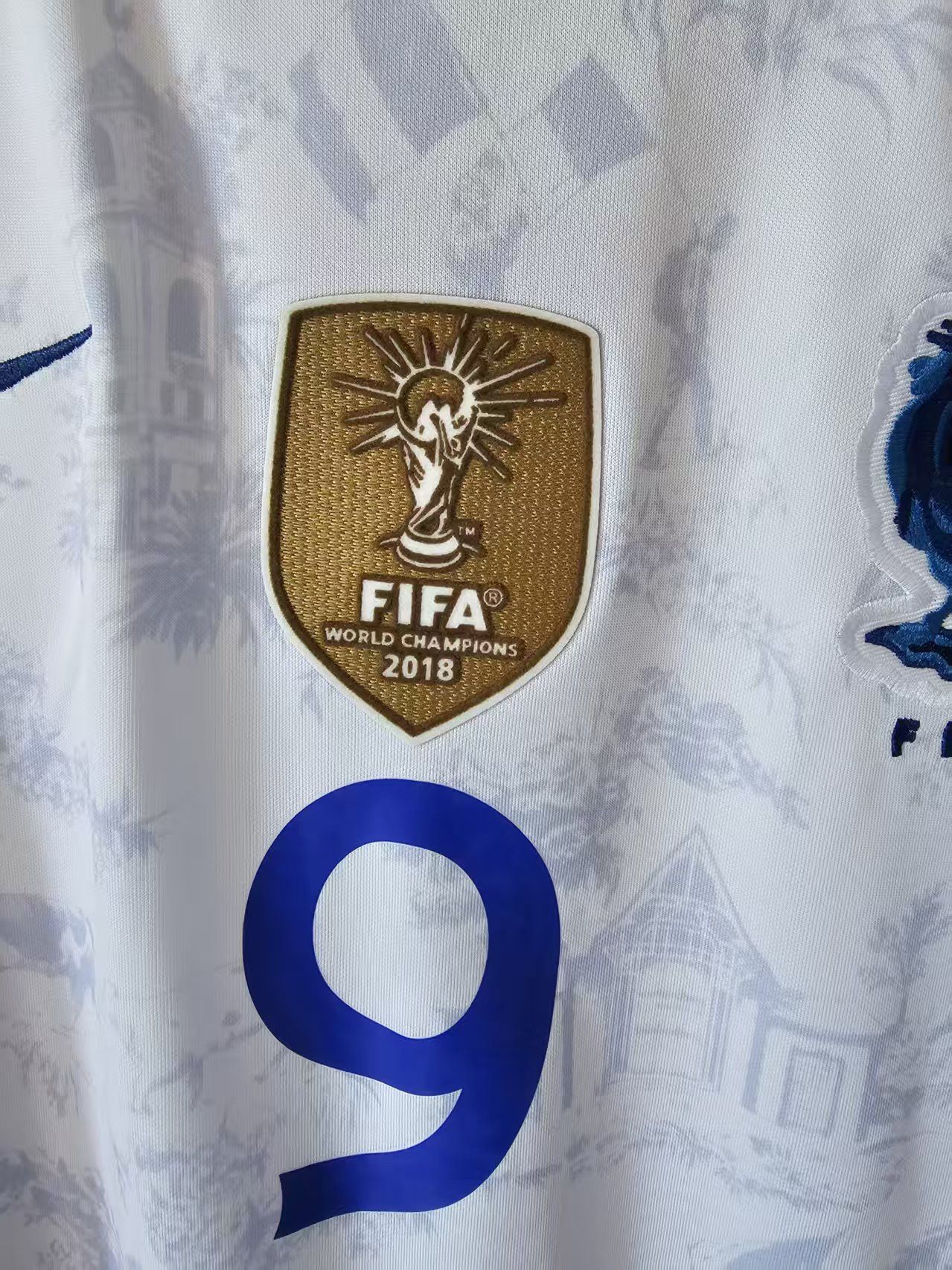Other 2022 France #9 Olivier Giroud Jersey Away Size US XL / EU 56 / 4 - 4 Thumbnail