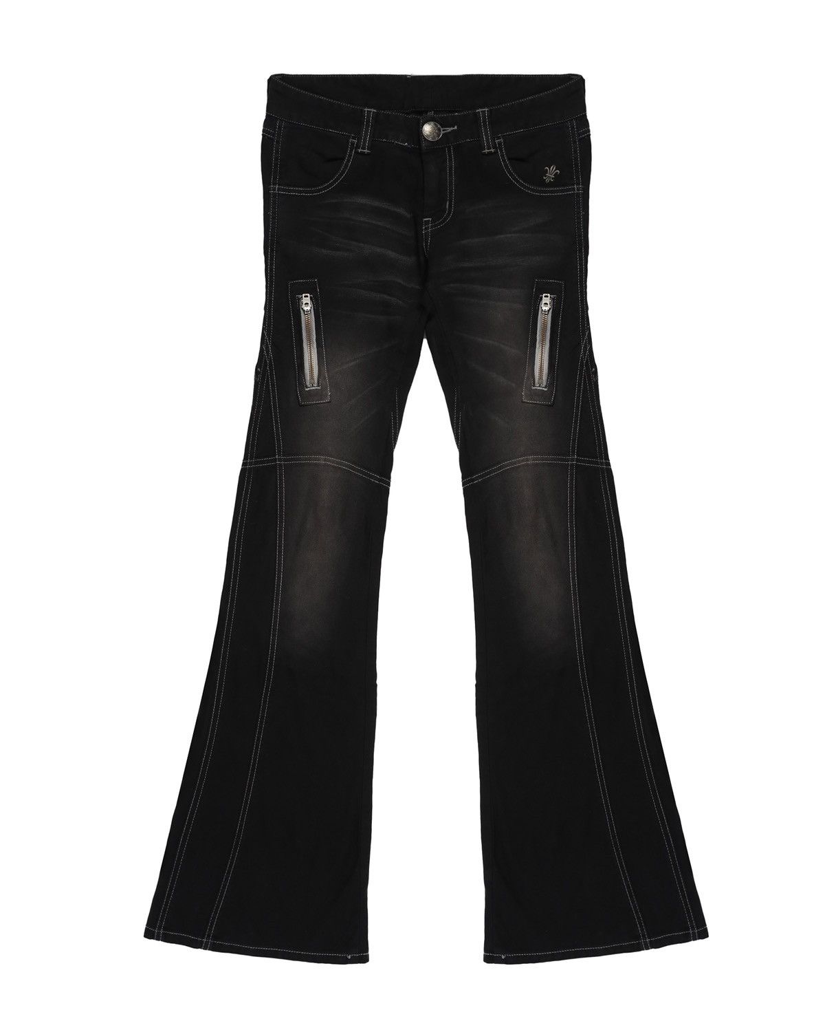 Roen HIROMU TAKAHARA Lace Up Flare Denim