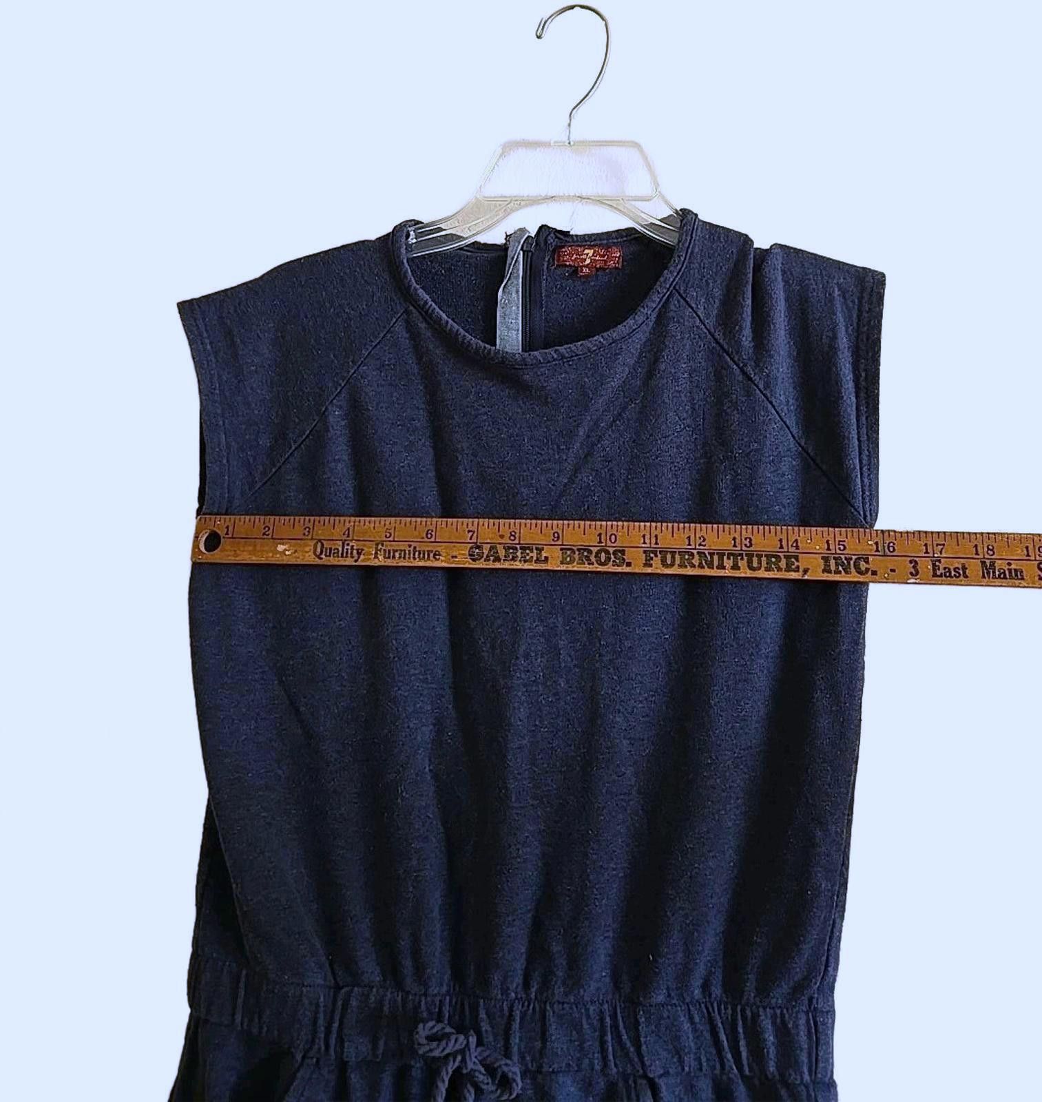 7 For All Mankind 7 For All Mankind Womens Jumpsuit Size S/M Pockets (Tag XL) Size 40" / US 18 - 6 Thumbnail