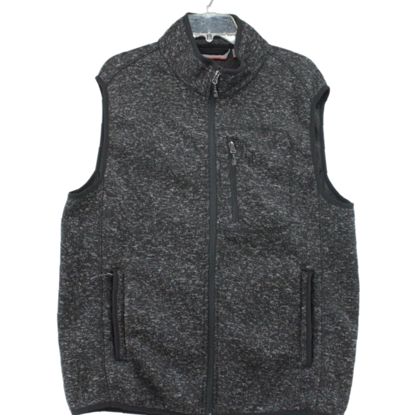 Free Country Free Country Vest Full Zip Zipper X-Large Soft Shell Black Fleece Inside Mens Size US XL / EU 56 / 4 - 1 Thumbnail