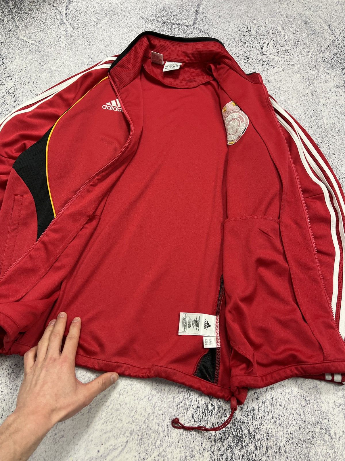 Adidas × Vintage Vintage 2005 Germany Soccer Track Jacket Adidas World Cup Size US L / EU 52-54 / 3 - 11 Thumbnail