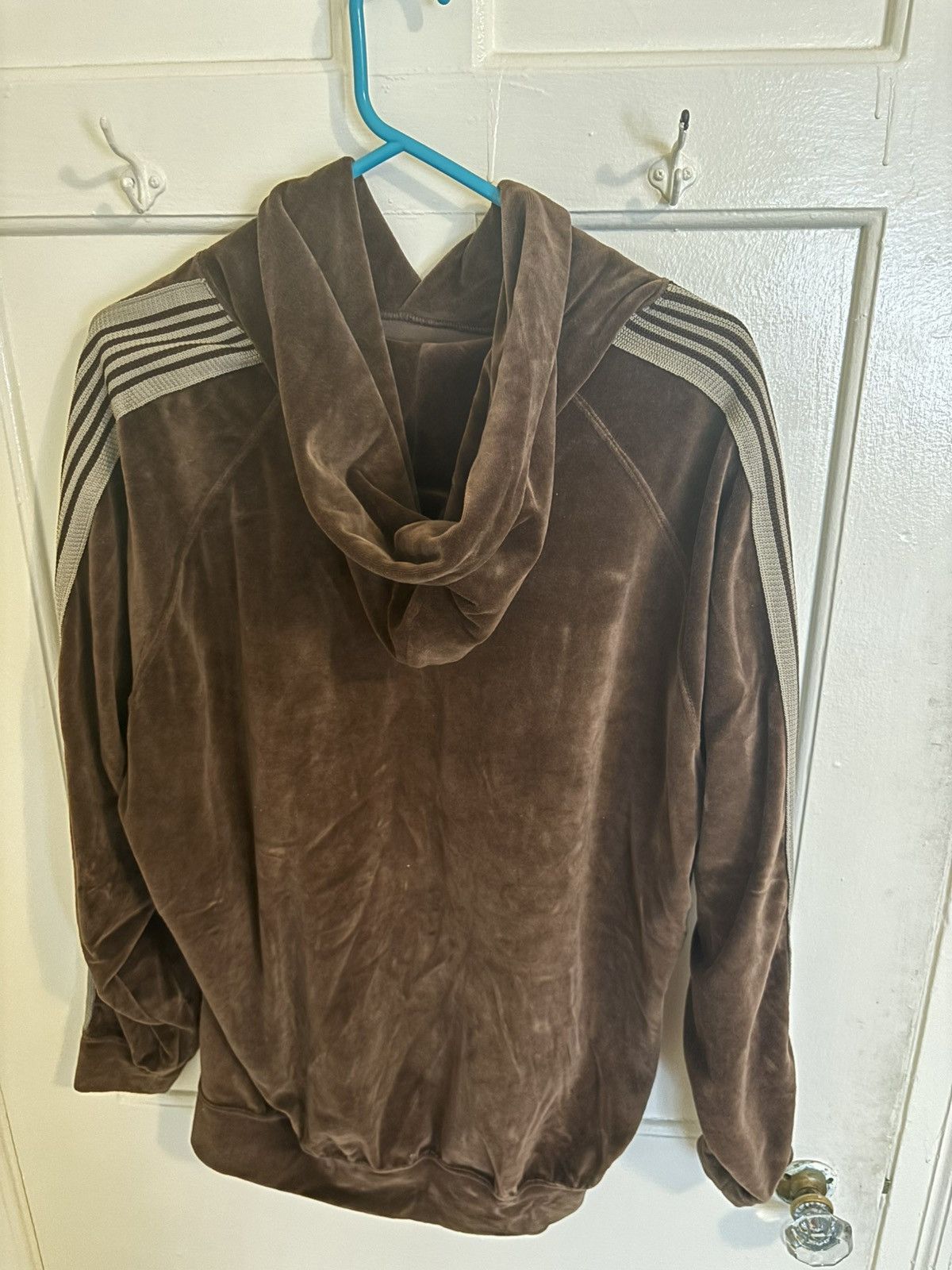 Needles Needles Velour Track Hoodie Size US XL / EU 56 / 4 - 3 Thumbnail