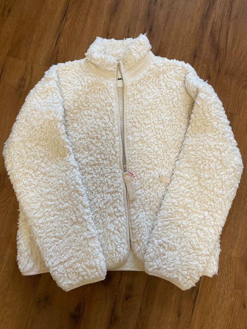Jil Sander Jil Sander Lamb shearling zip-up jacket Size XS / US 0-2 / IT 36-38 - 2 Thumbnail