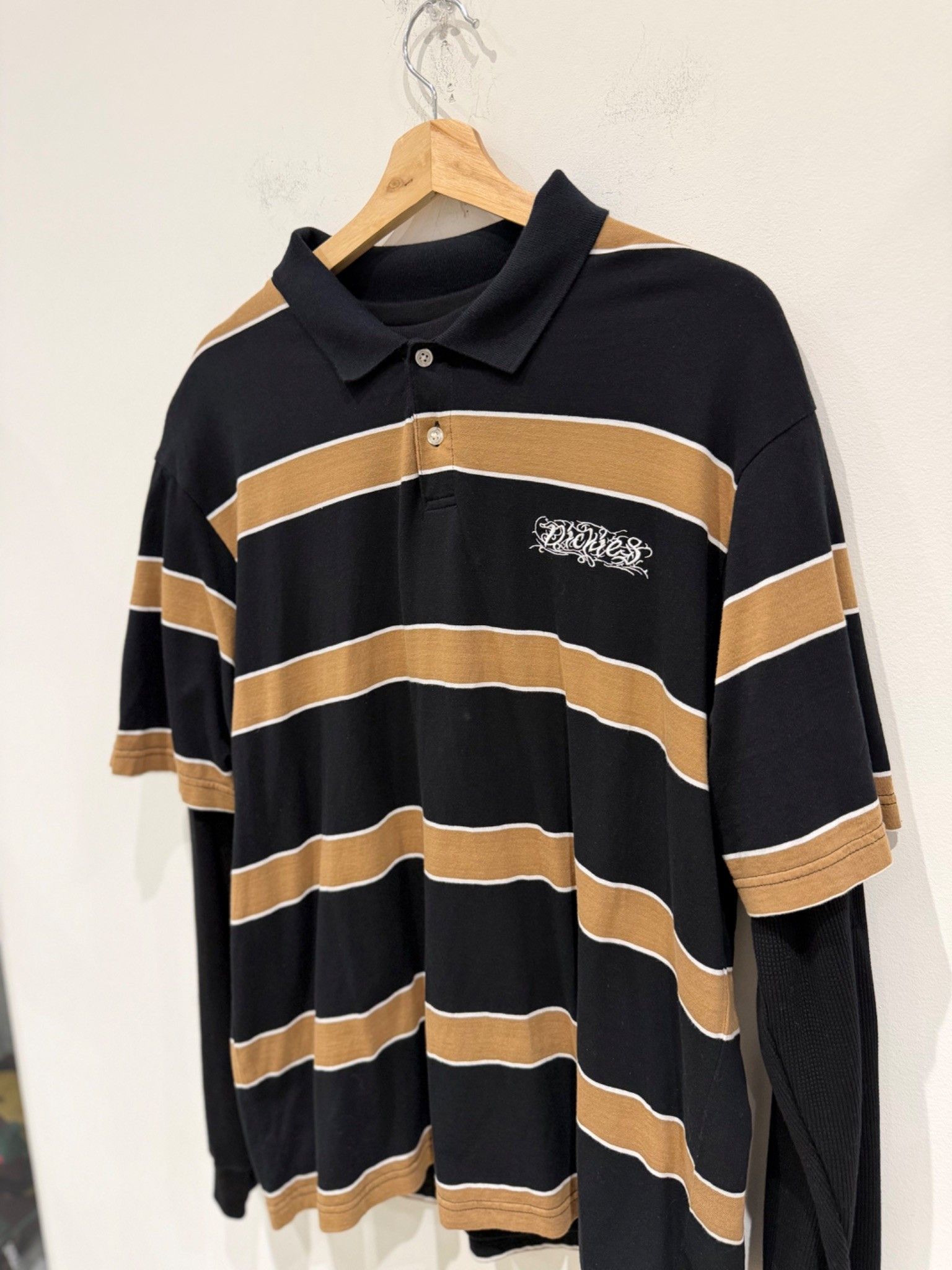Supreme Supreme Dickies Thermal Polo Black Size US M / EU 48-50 / 2 - 2 Thumbnail