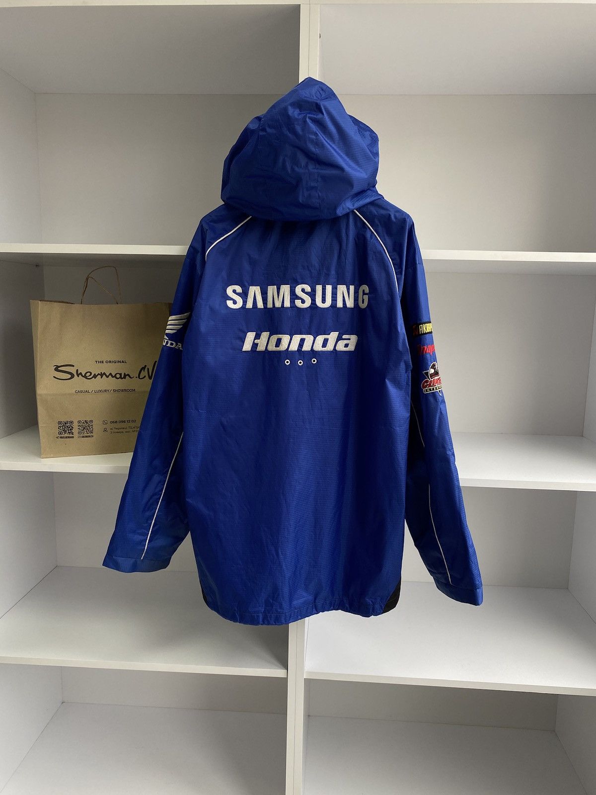 Honda × Vintage Samsung Honda Castrol Racing Jacket vintage Size US XL / EU 56 / 4 - 9 Thumbnail