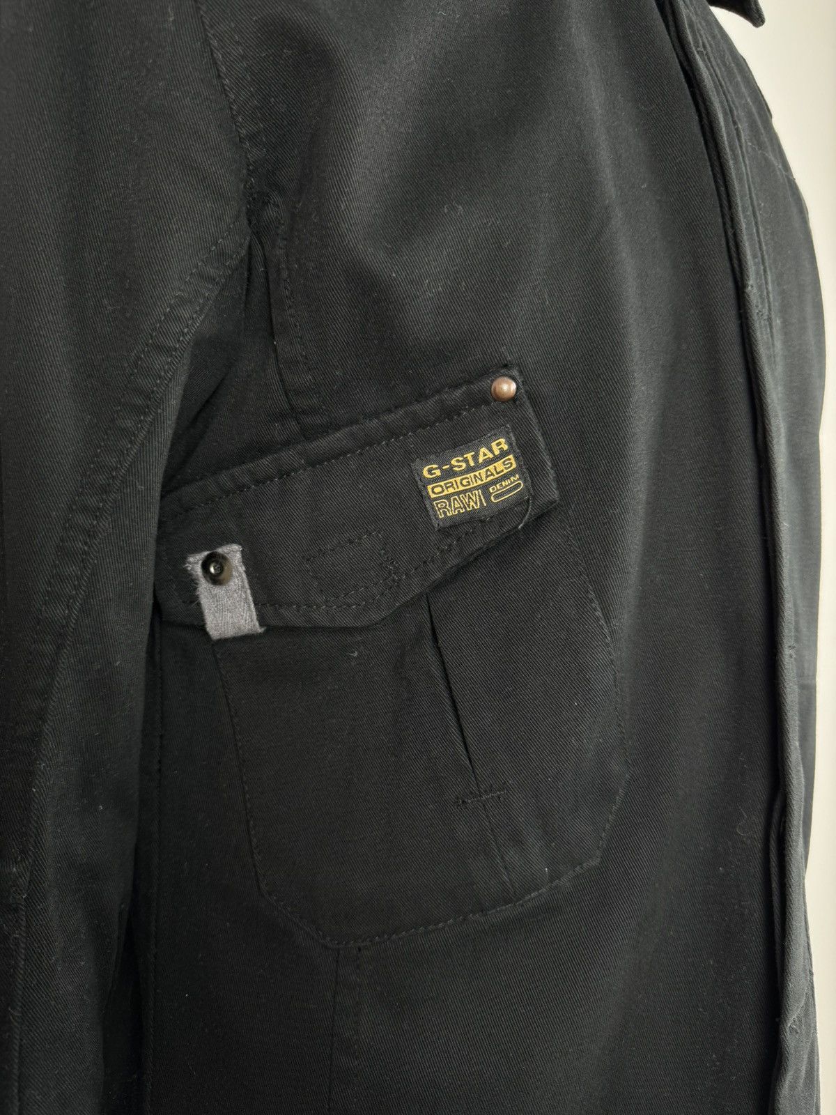 G-Star × Vintage Men’s Vintage G-Star Raw Military Style Jacket size L Size US L / EU 52-54 / 3 - 3 Thumbnail