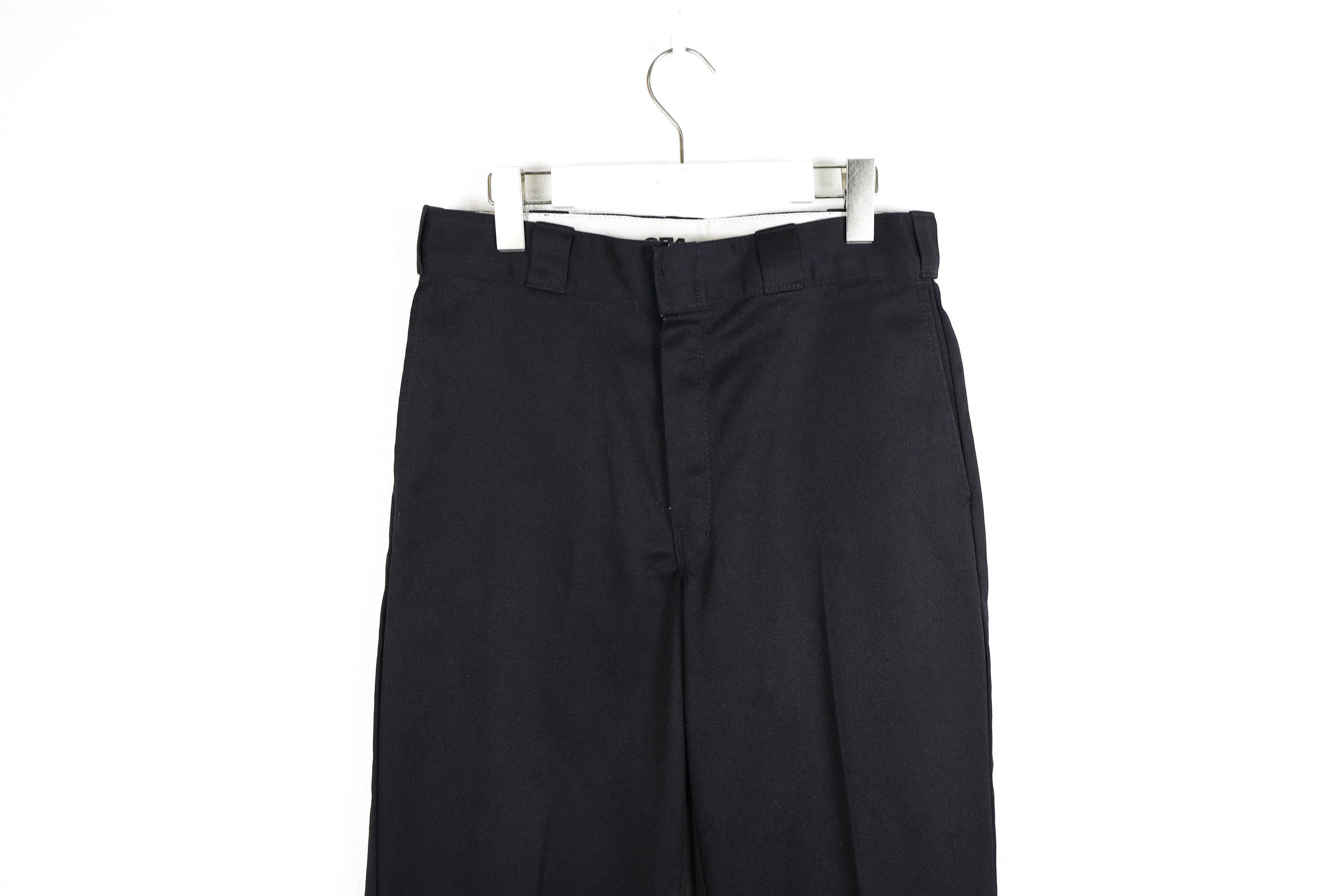 Dickies × Vintage Dickies 874BK Black Work Trousers Pants Y2K Size US 32 / EU 48 - 2 Thumbnail