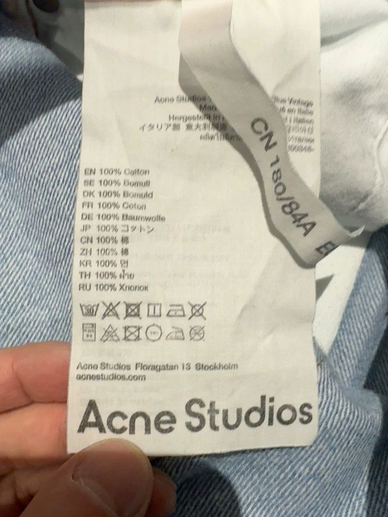 Acne Studios acne studios Vintage made old baggy low-rise jeans 2503-Nex Size US 32 / EU 48 - 4 Thumbnail