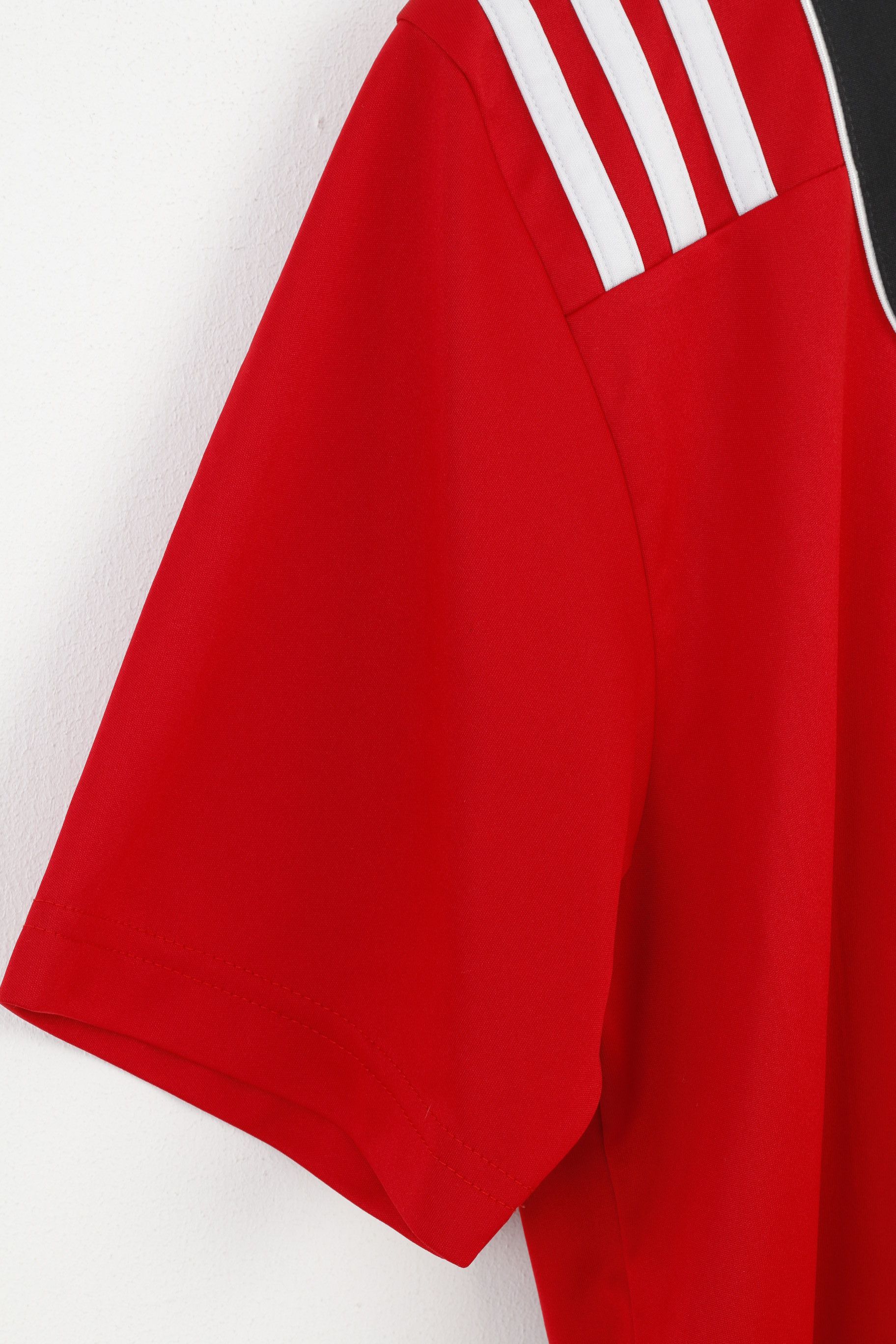 Adidas Adidas Men 38 40 M Shirt Jersey Team Sportia Red 4091 Size US M / EU 48-50 / 2 - 3 Thumbnail