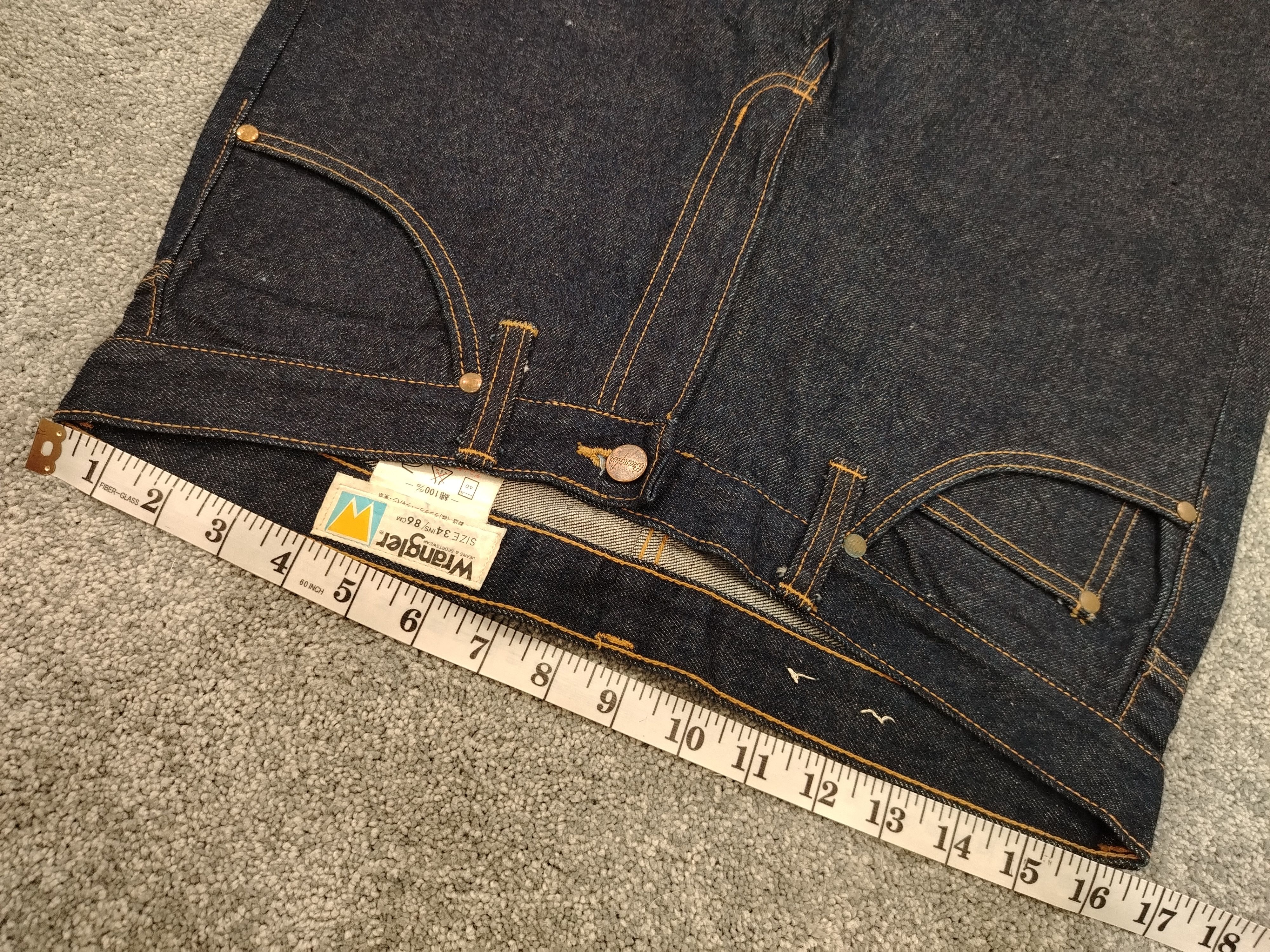 Japanese Brand Bootcut Flare Jeans Wrangler Vintage Size US 33 - 12 Thumbnail