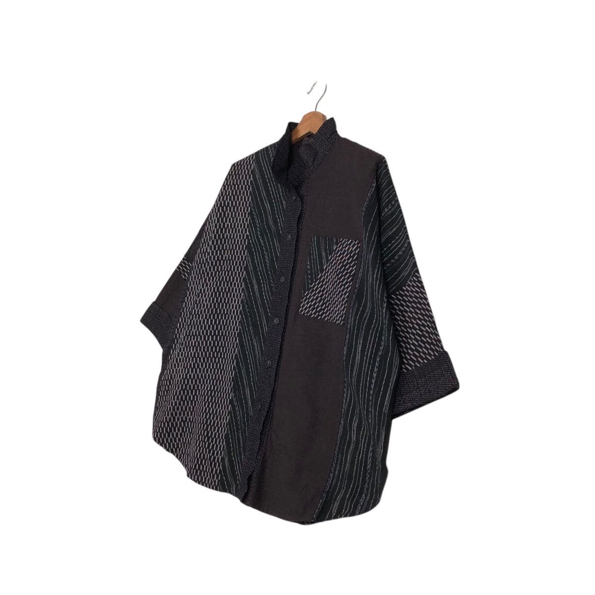 Indigo × Japanese Brand × Vintage 📌Vintage Indigo Button Jacket Japanese Brand Issey Miyake Size US M / EU 48-50 / 2 - 3 Thumbnail