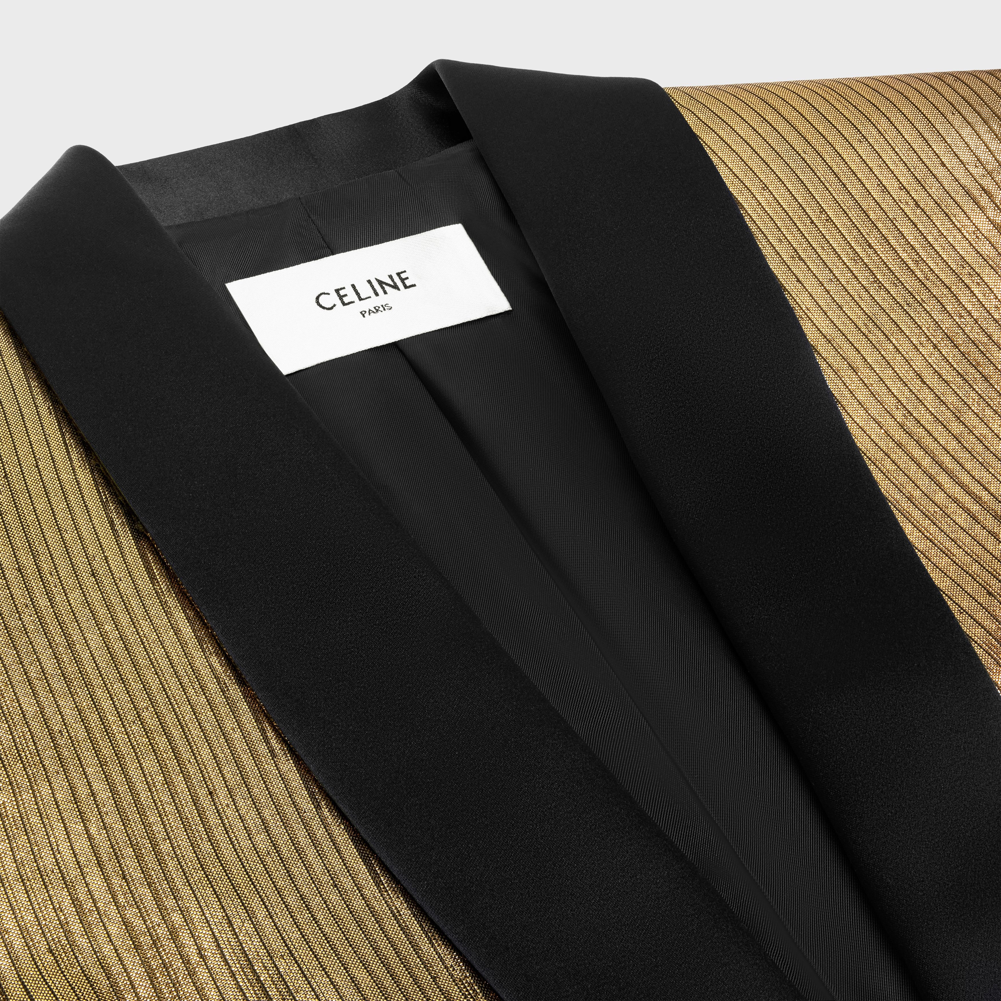 Celine o1bcso1str0825 2V59S974R Classic Jacket in Noir/Orange Size US XL / EU 56 / 4 - 2 Thumbnail
