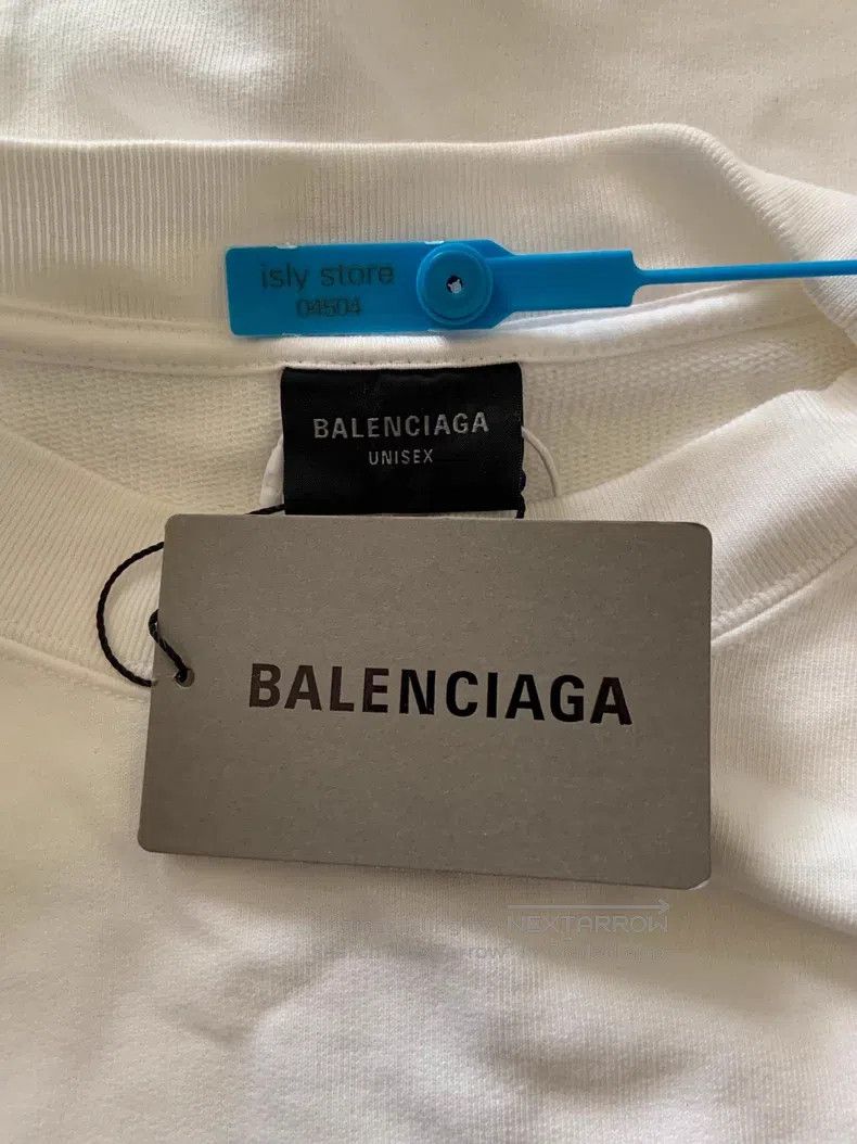 Balenciaga Balenciaga Pattern Alphabet Printed Round Neck Sweatshirt Size US L / EU 52-54 / 3 - 5 Thumbnail