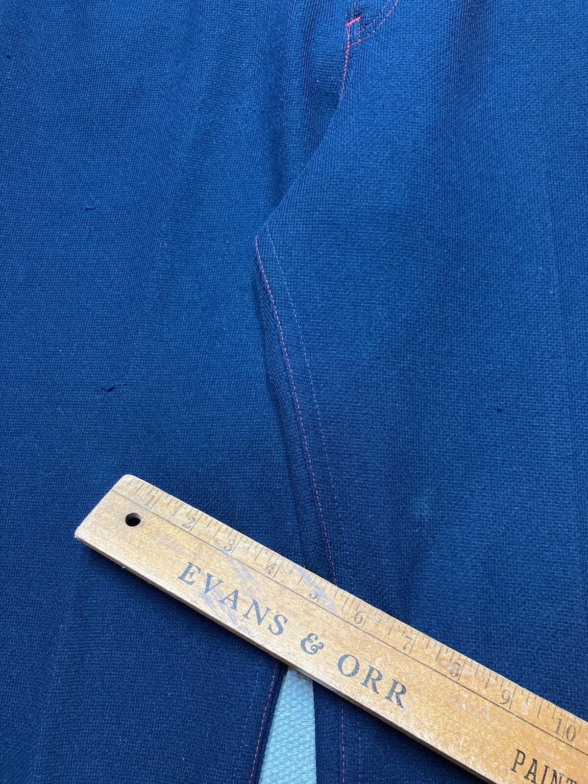Vintage 1960s Levis big E gentleman jeans knit polyester pants 40x30 Size US 40 / EU 56 - 6 Thumbnail
