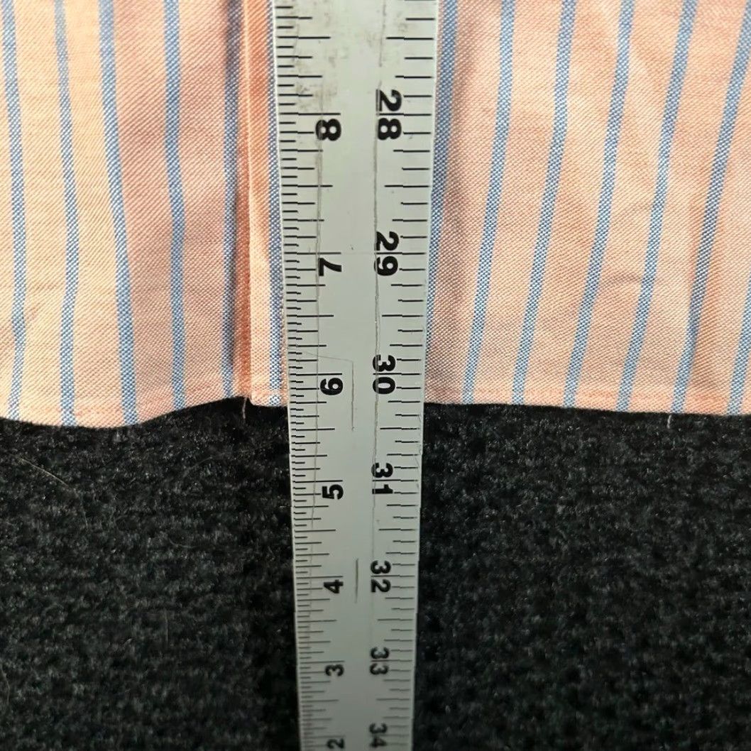 Brooks Brothers BrookS Brothers Regent Fit Button-Down Shirt Men’s Large Cotton Blend Striped Pink Blue Long Sleeve Size US M / EU 48-50 / 2 - 6 Thumbnail