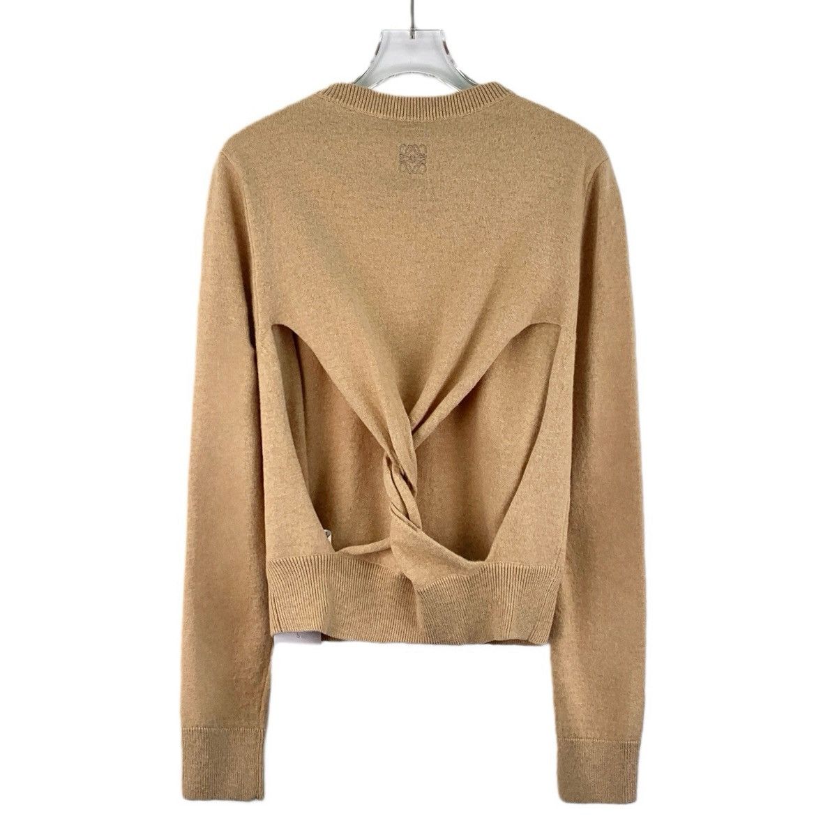 Loewe Loewe Brown Hollow Out Wool Long Sleeve Knit Sweater K26WX Size M / US 6-8 / IT 42-44 - 2 Thumbnail